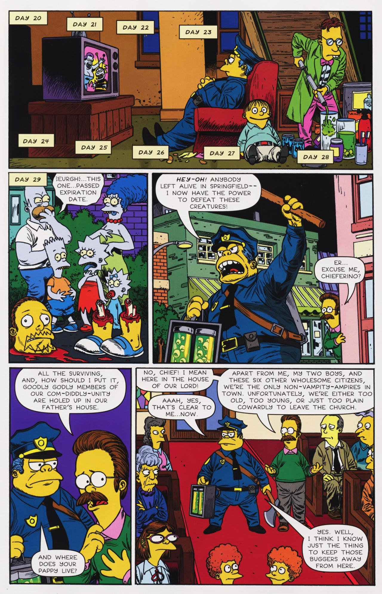 Read online Treehouse of Horror comic -  Issue #14 - 17
