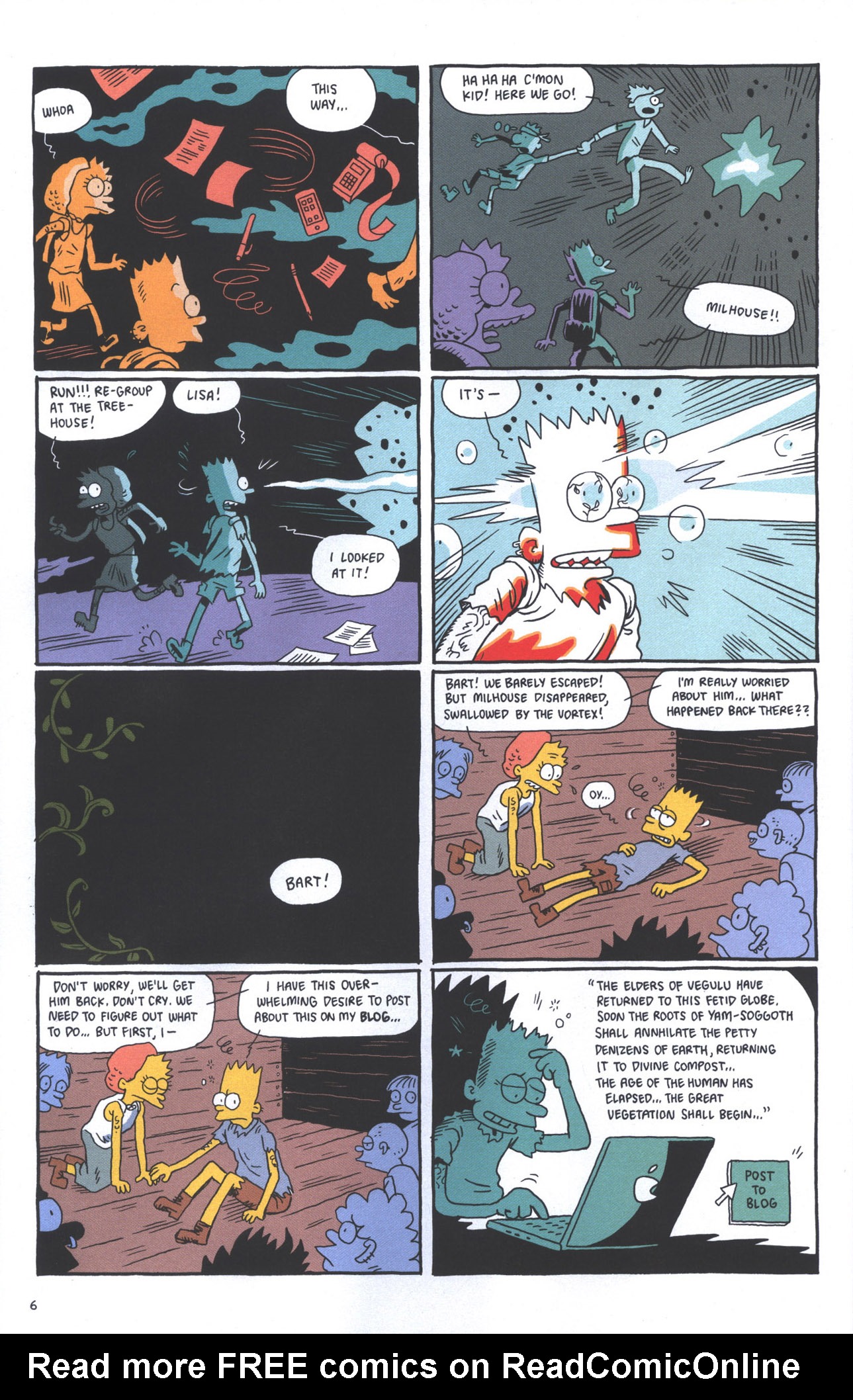 Read online Treehouse of Horror comic -  Issue #15 - 9