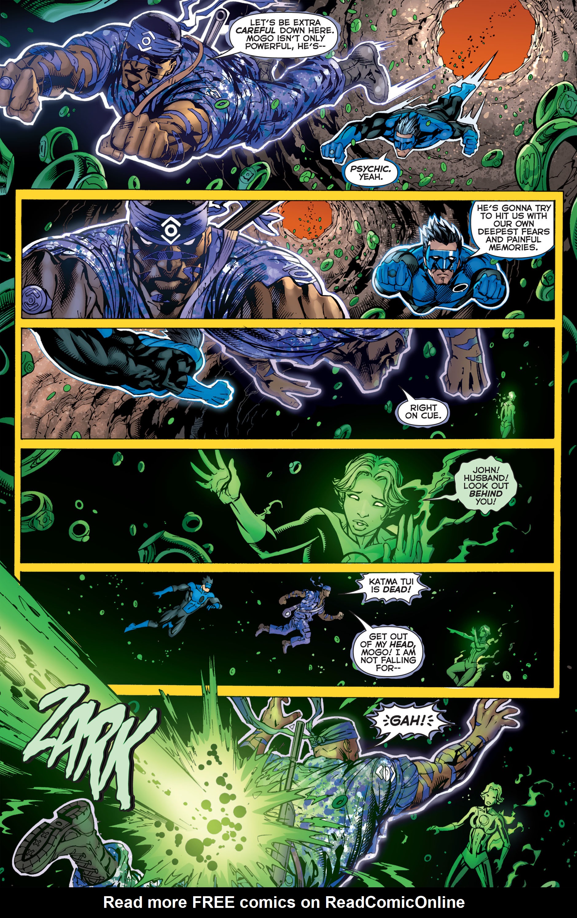Read online Green Lantern: War of the Green Lanterns (2011) comic -  Issue # TPB - 178