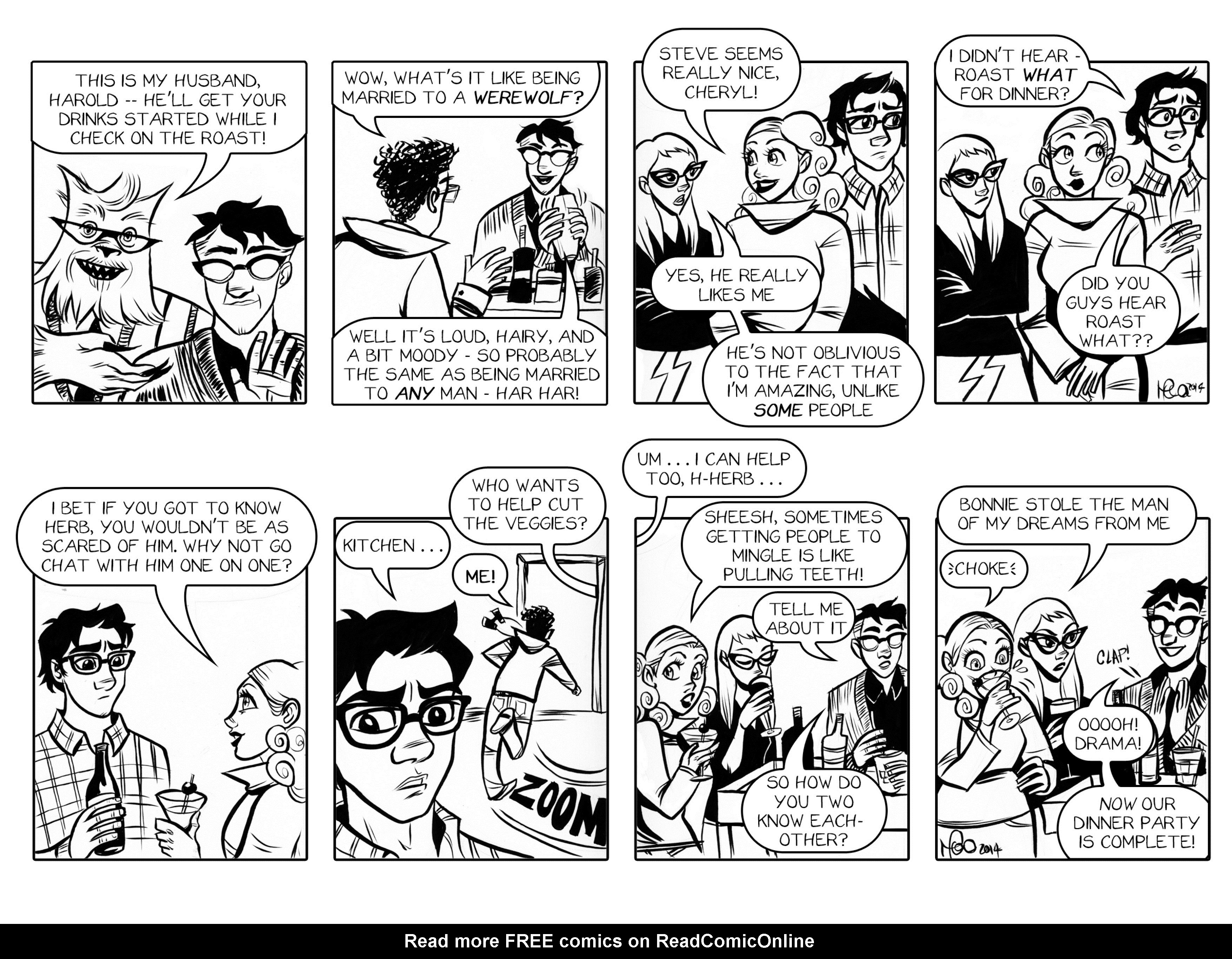 Read online Bonnie N. Collide, Nine to Five comic -  Issue #5 - 23