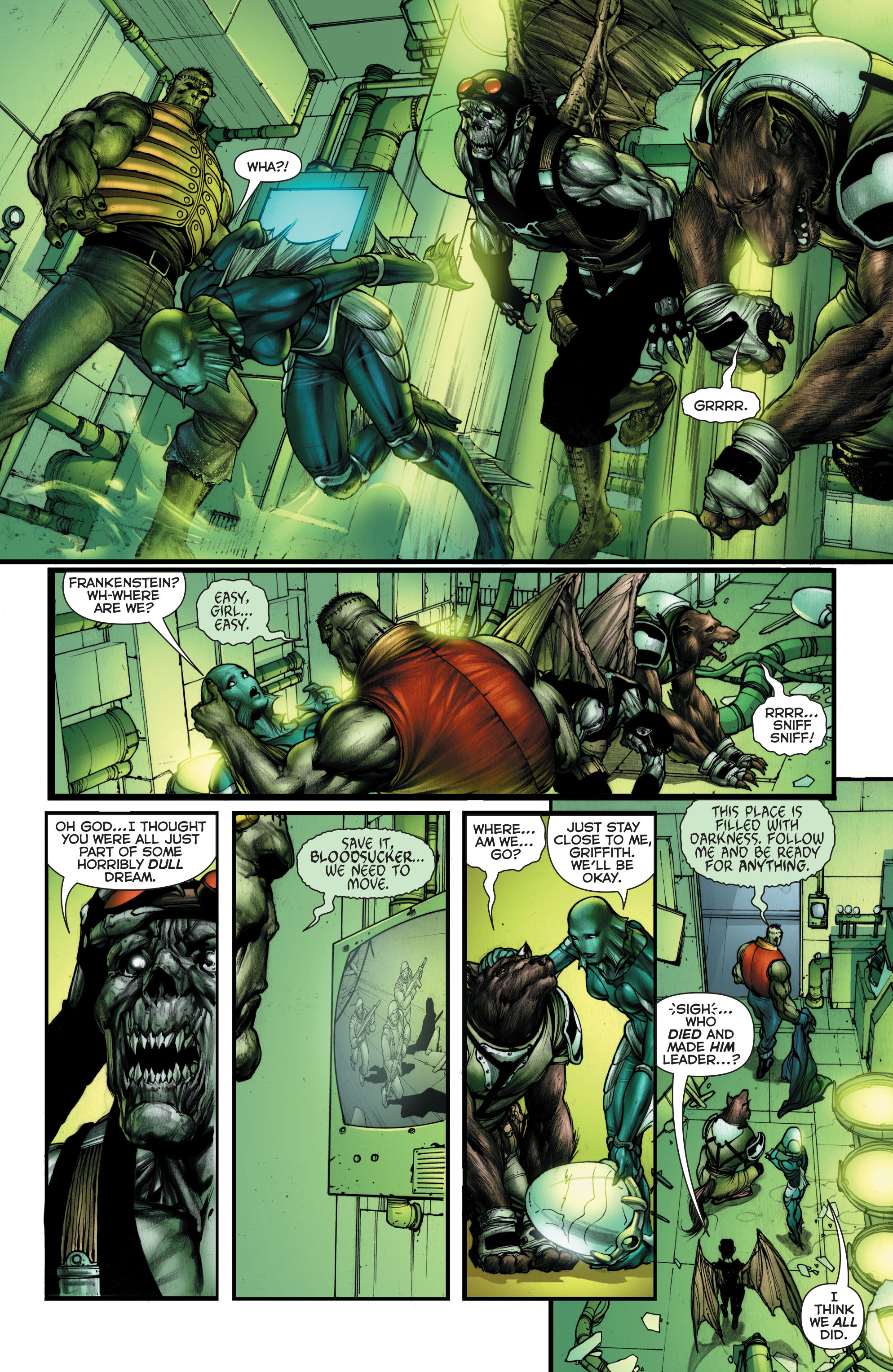 Read online Flashpoint: The World of Flashpoint Featuring Green Lantern comic -  Issue # Full - 76