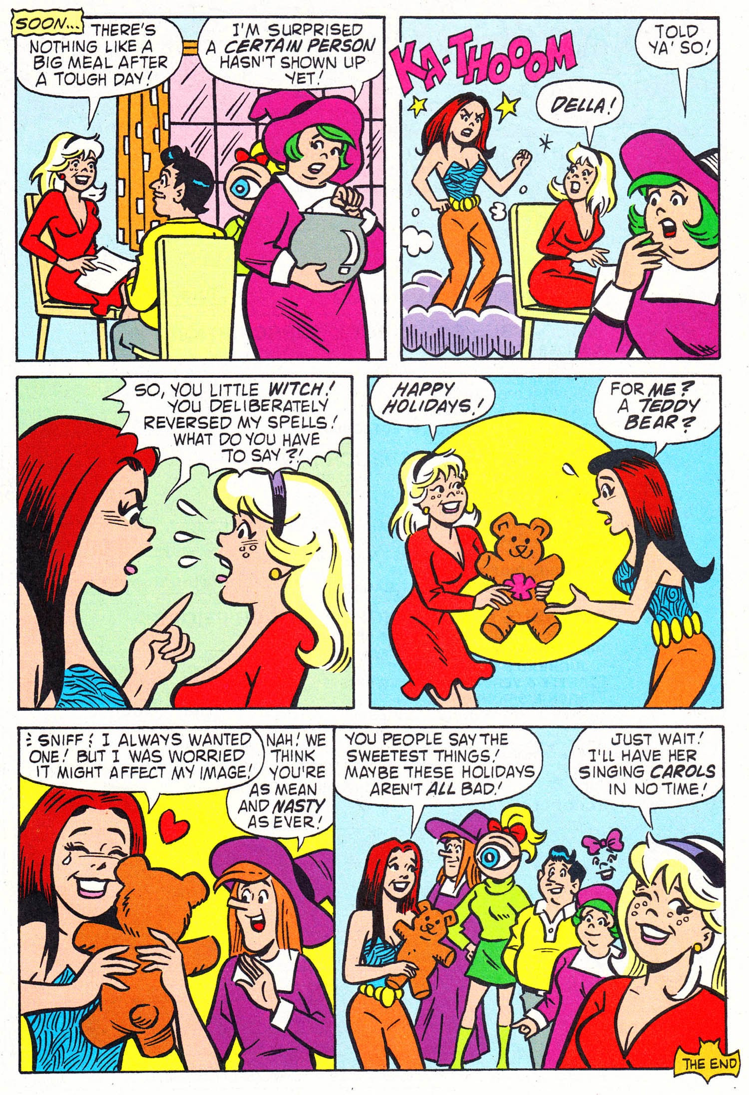 Read online Sabrina's Holiday Spectacular comic -  Issue #2 - 23