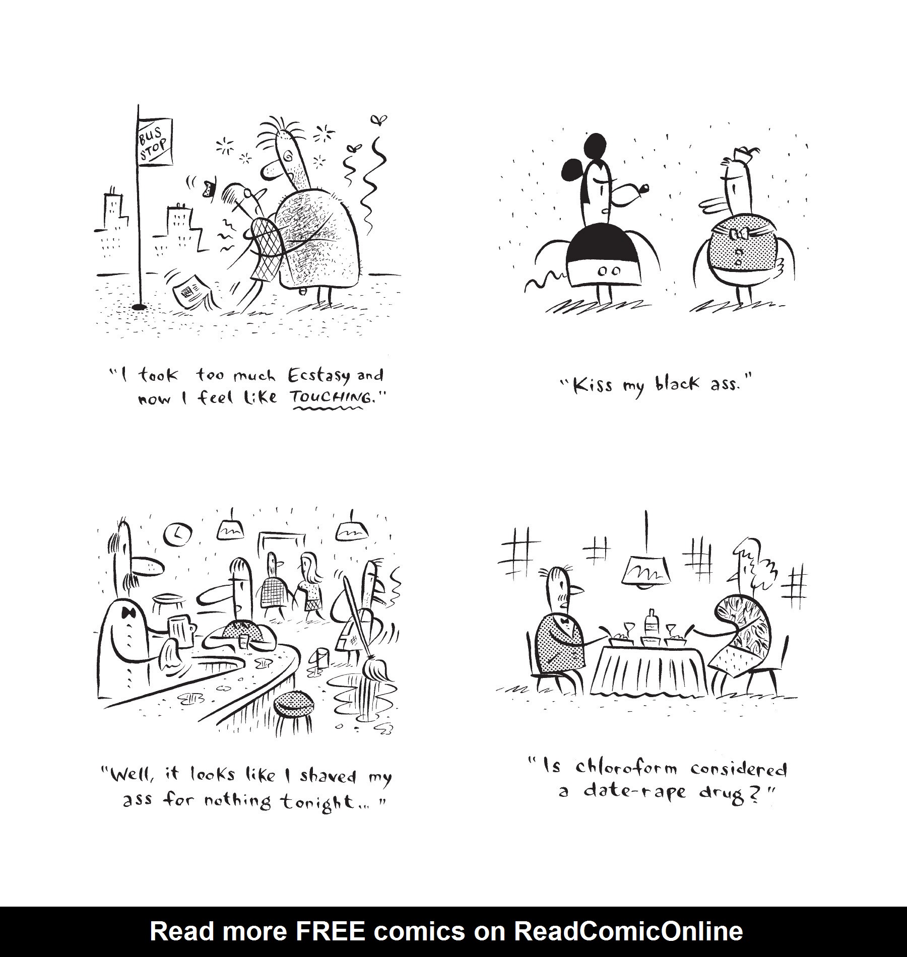 Read online Ho! The Morally Questionable Cartoons of Ivan Brunetti comic -  Issue # TPB - 99