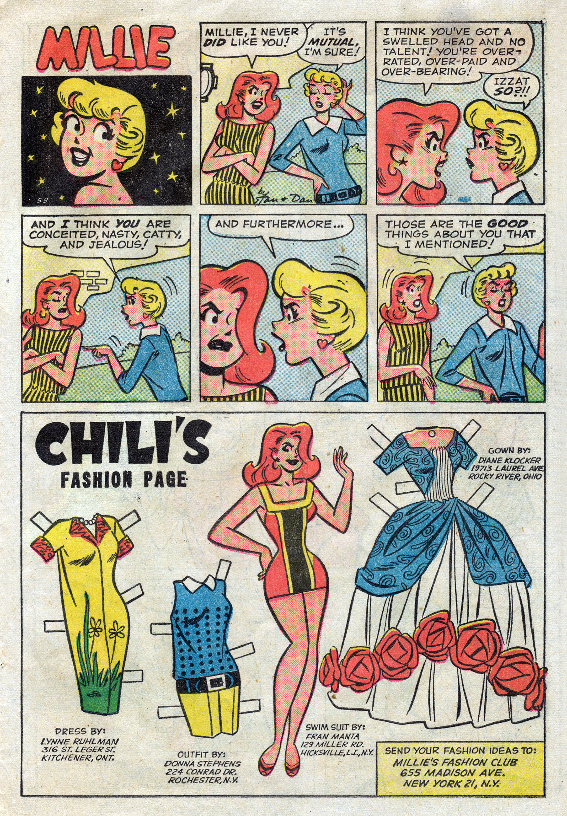 Read online Millie the Model comic -  Issue #88 - 23