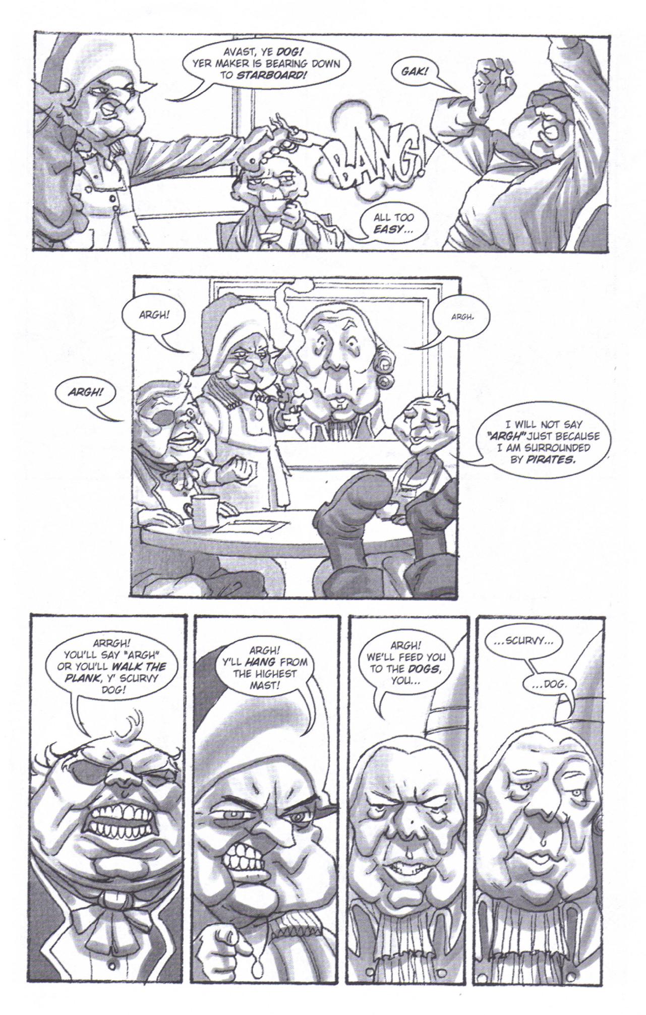 Read online Pirates vs Ninjas: Debate in '08 comic -  Issue # Full - 11