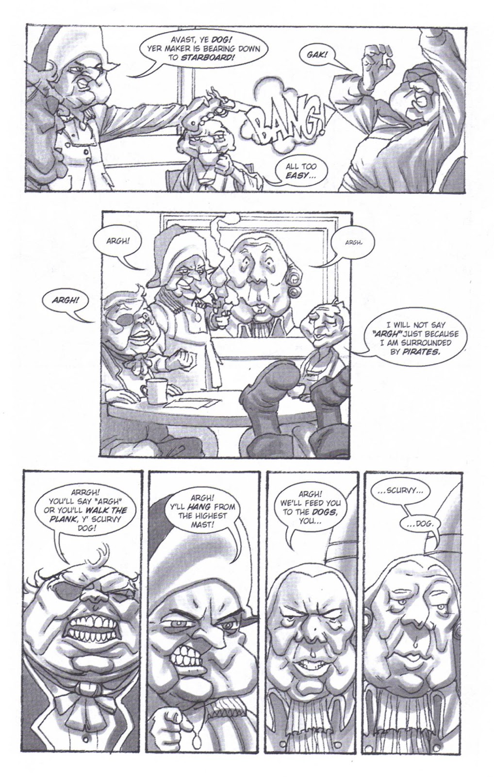 Pirates vs Ninjas: Debate in '08 issue Full - Page 11