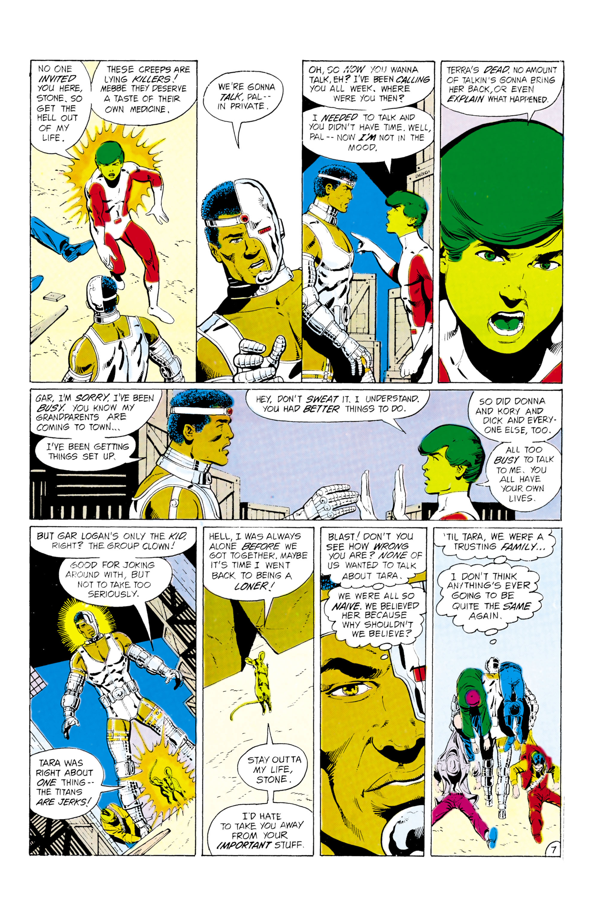 Read online Tales of the Teen Titans comic -  Issue #45 - 8