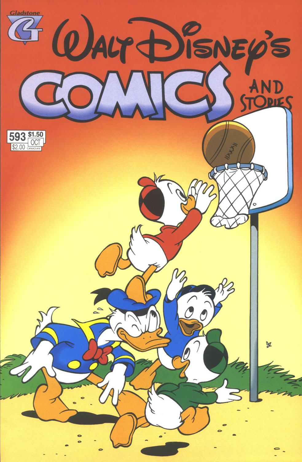 Read online Walt Disney's Comics and Stories comic -  Issue #593 - 1