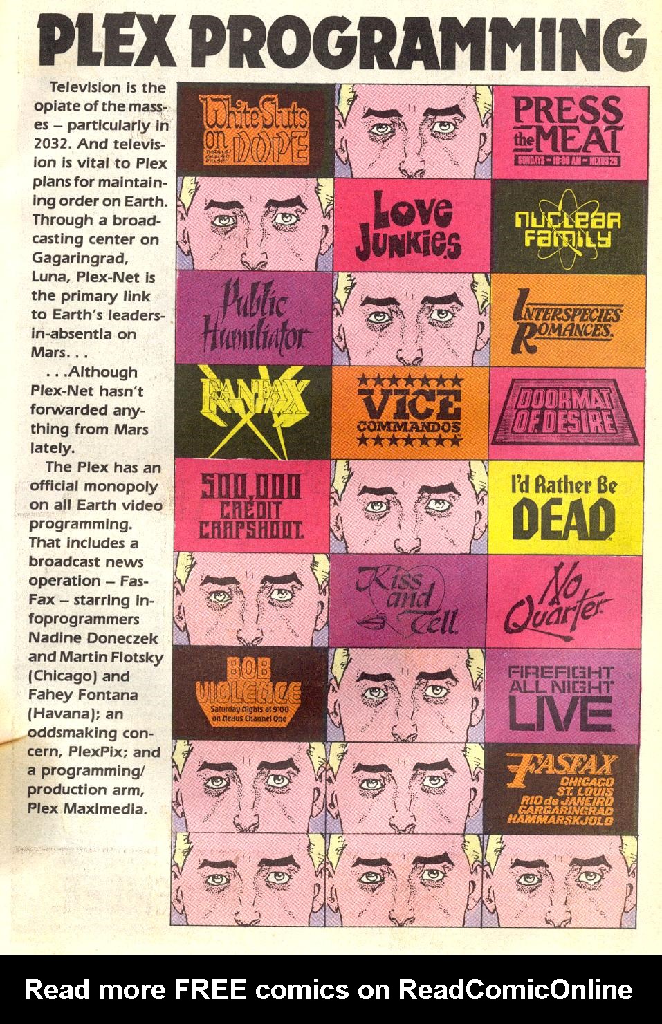 Read online American Flagg! comic -  Issue #17 - 24