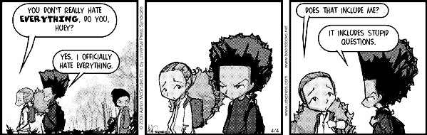 Read online The Boondocks Collection comic -  Issue # Year 2000 - 95