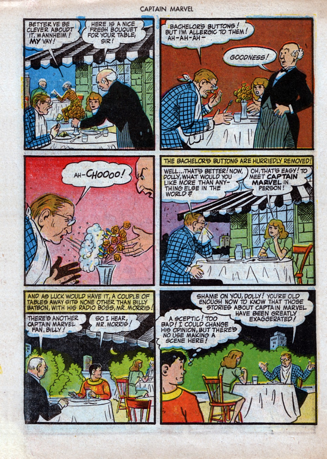 Read online Captain Marvel Adventures comic -  Issue #32 - 38