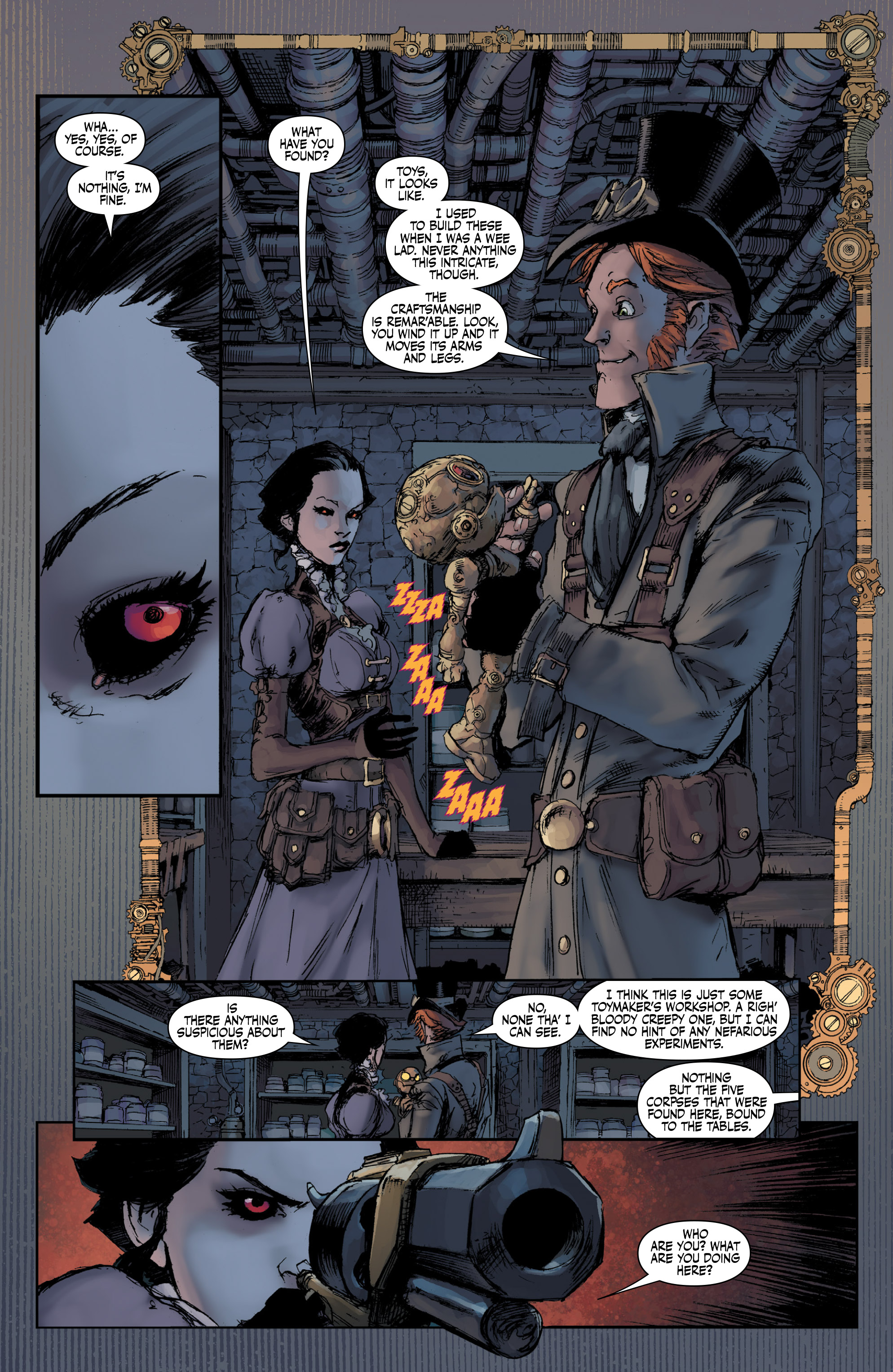 Read online Lady Mechanika: The Lost Boys of West Abbey comic -  Issue #3 - 15