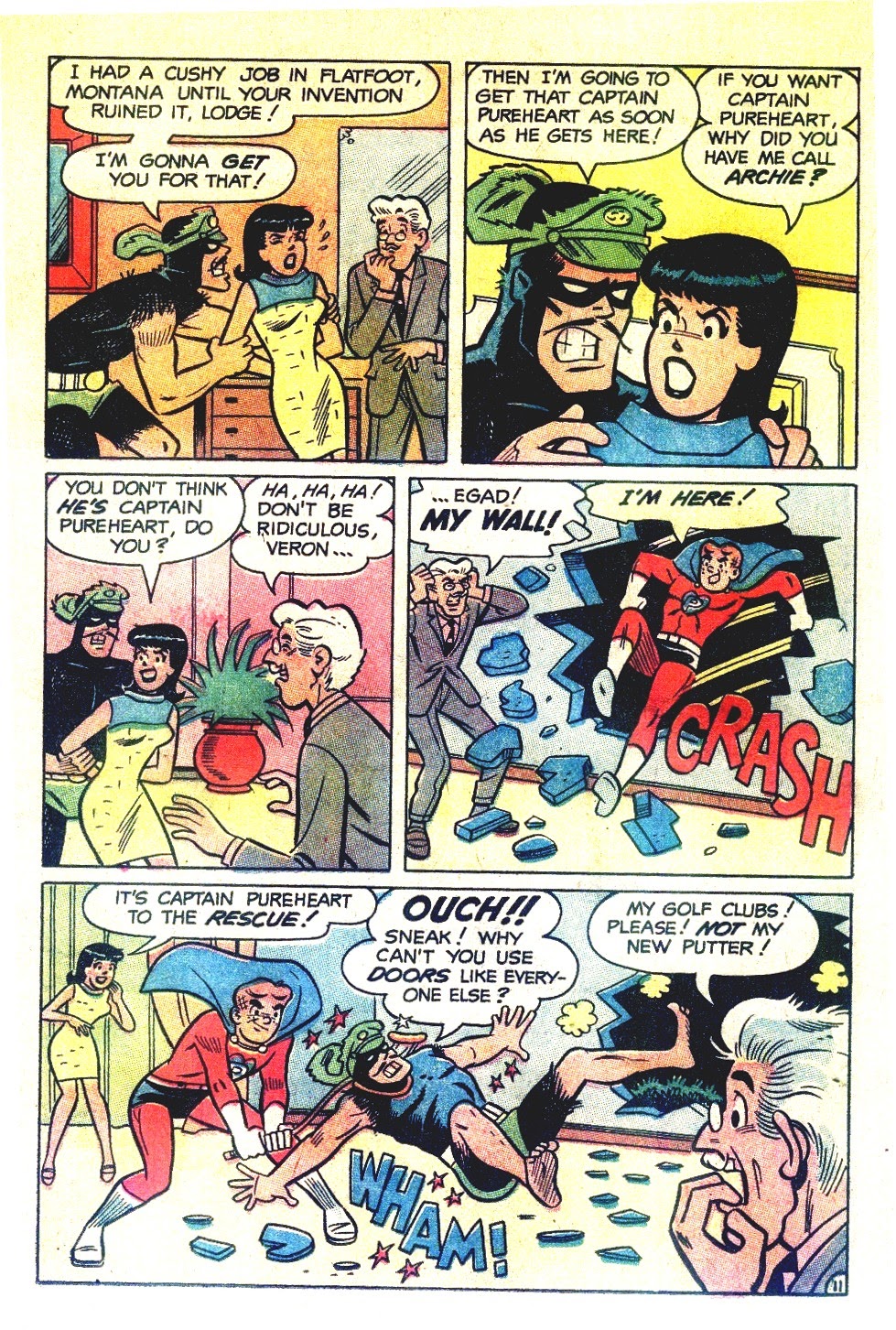 Read online Archie as Captain Pureheart comic -  Issue #6 - 15