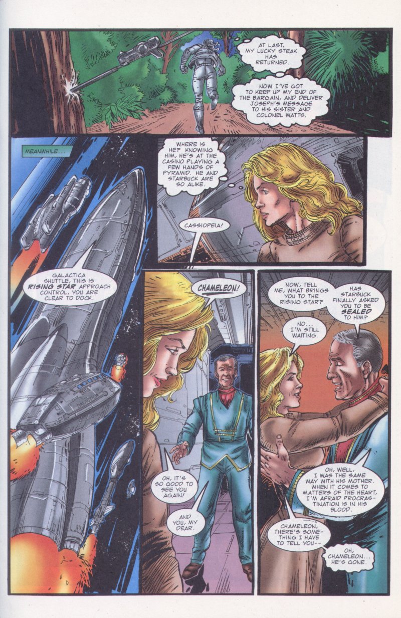 Read online Battlestar Galactica: Starbuck comic -  Issue #2 - 14