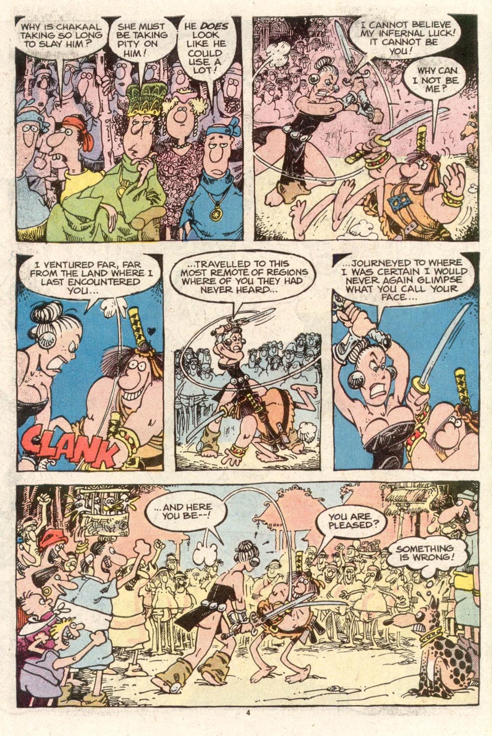 Read online Sergio Aragonés Groo the Wanderer comic -  Issue #50 - 4