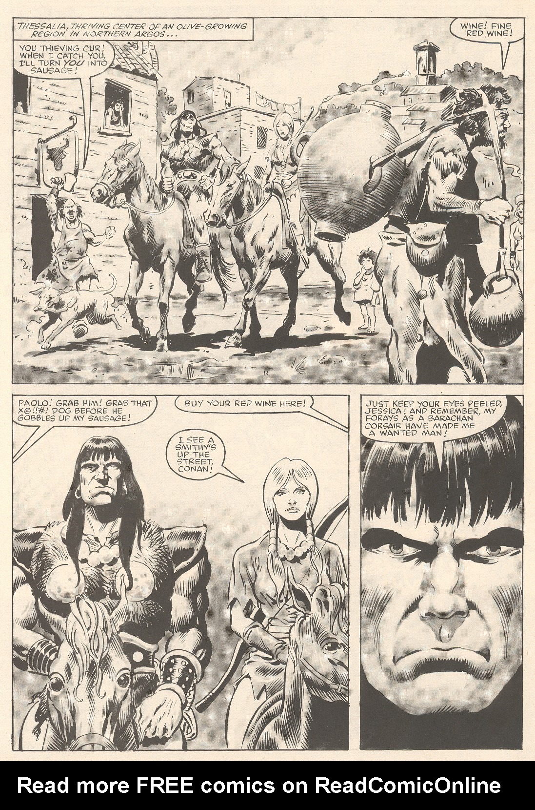 Read online The Savage Sword Of Conan comic -  Issue #106 - 8