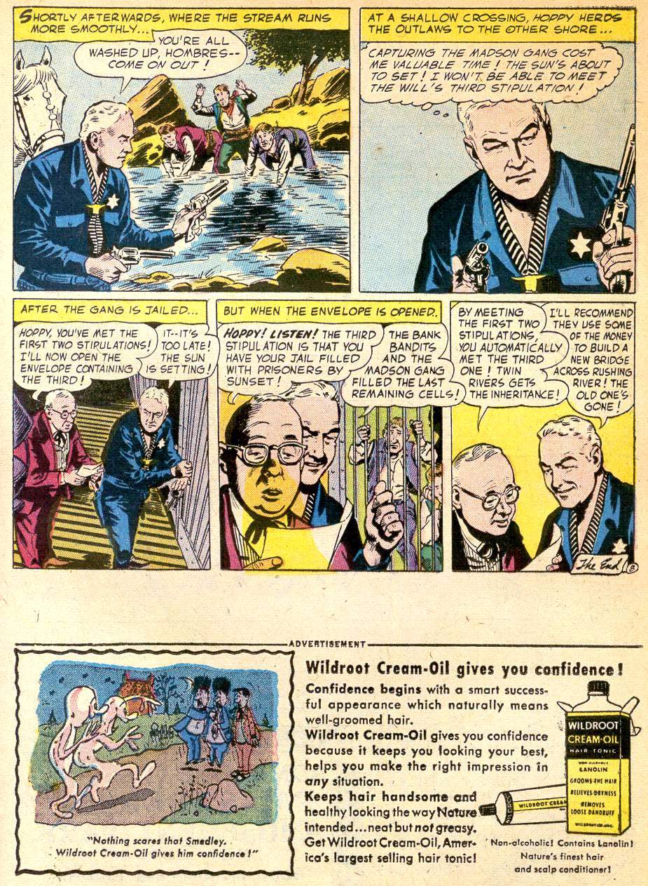 Read online Hopalong Cassidy comic -  Issue #118 - 21