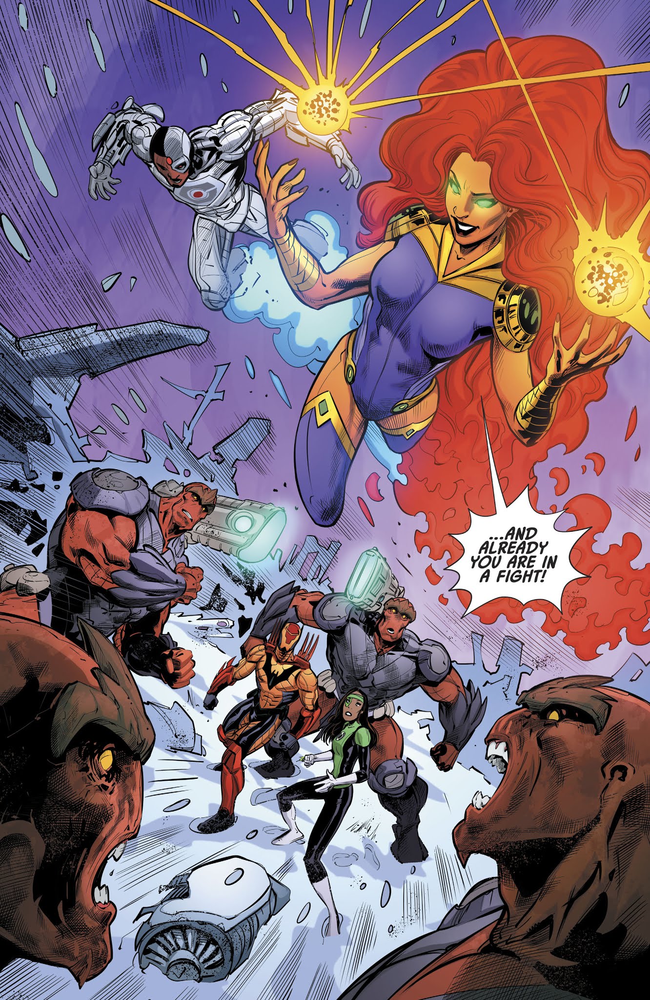 Read online Justice League Odyssey comic -  Issue #3 - 20