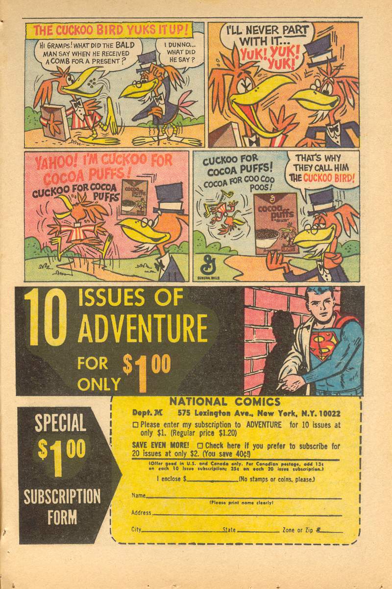Read online Adventure Comics (1938) comic -  Issue #335 - 33