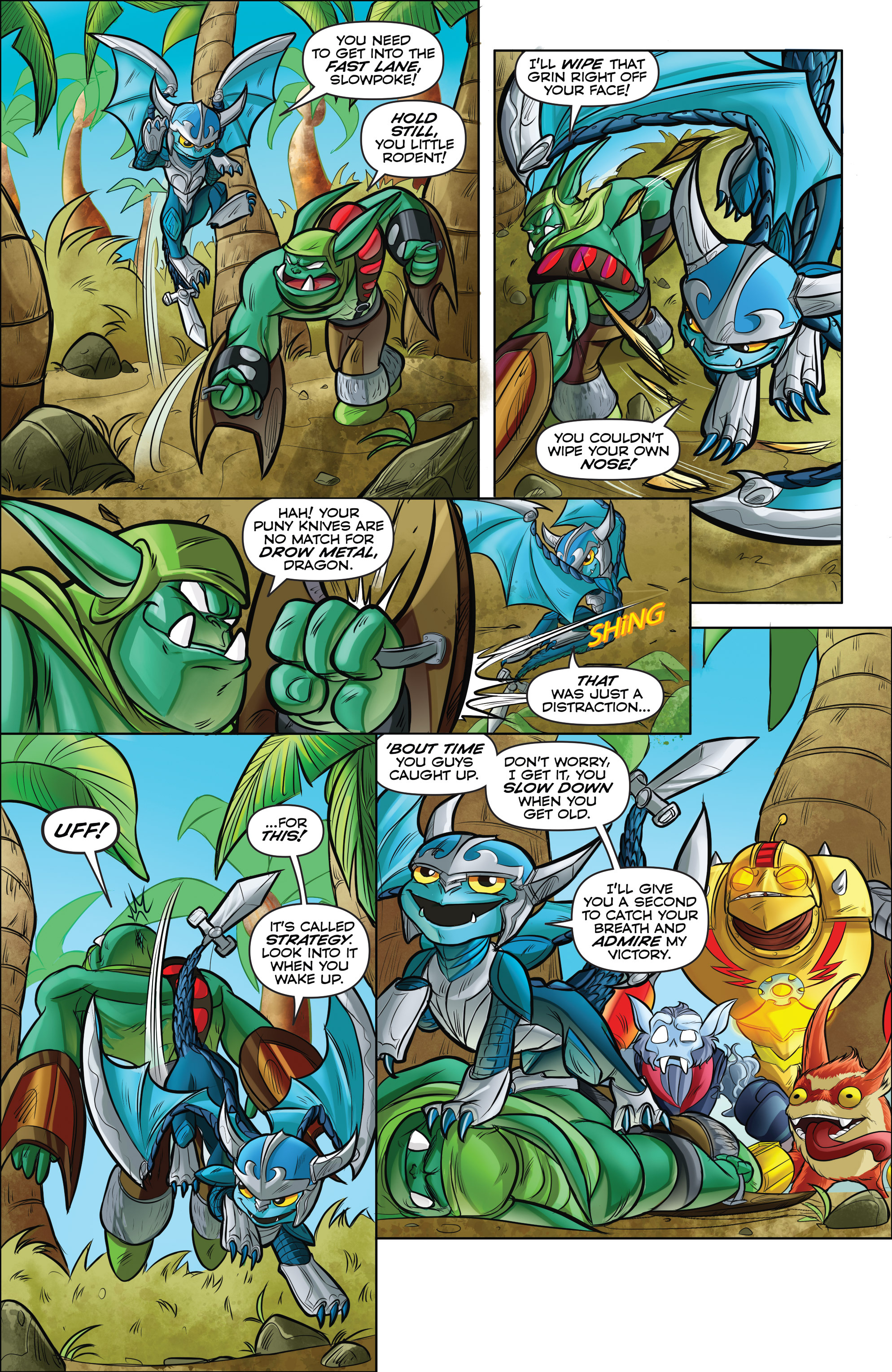 Read online Skylanders comic -  Issue #5 - 6