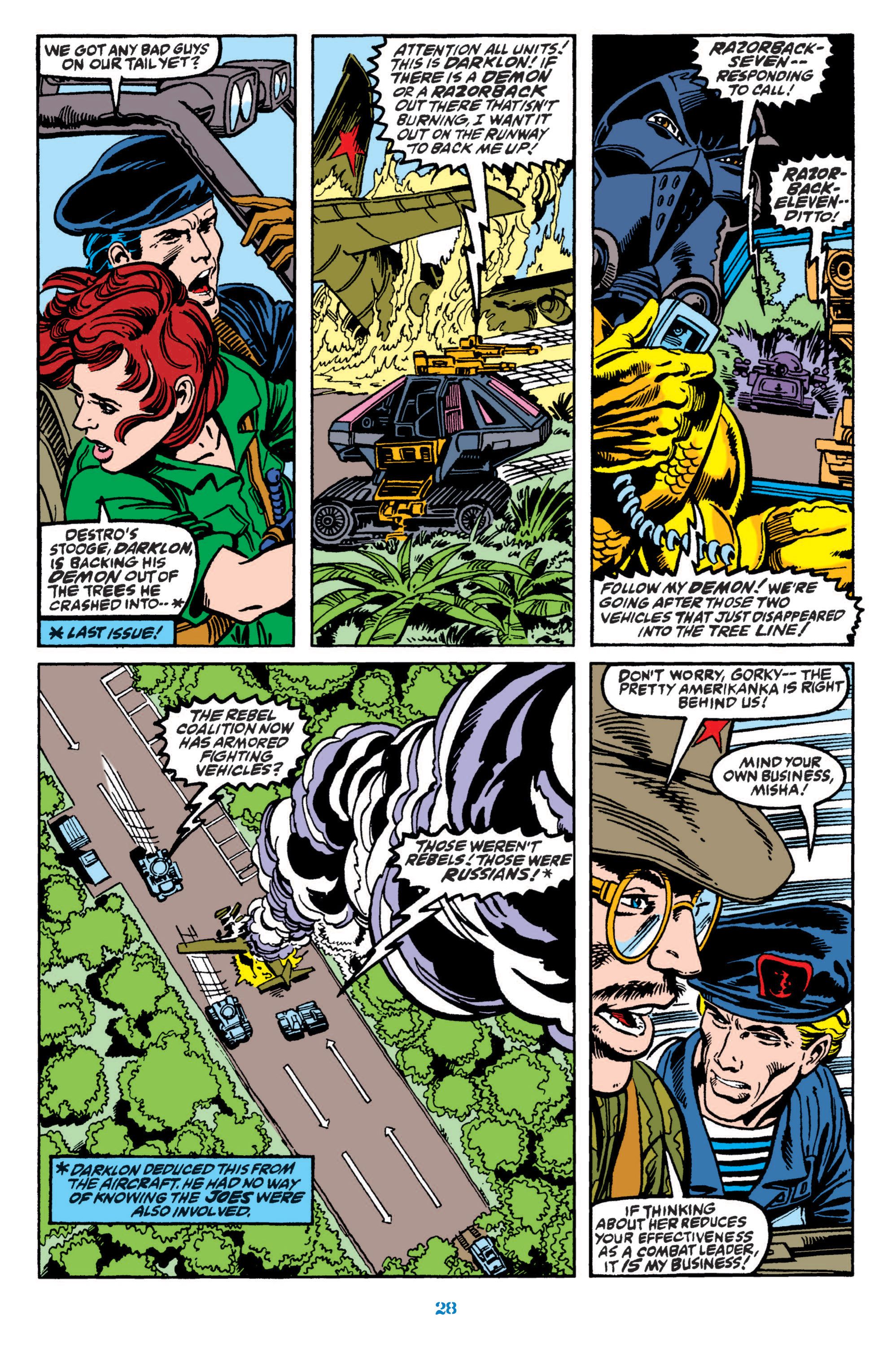 Read online Classic G.I. Joe comic -  Issue # TPB 11 (Part 1) - 29
