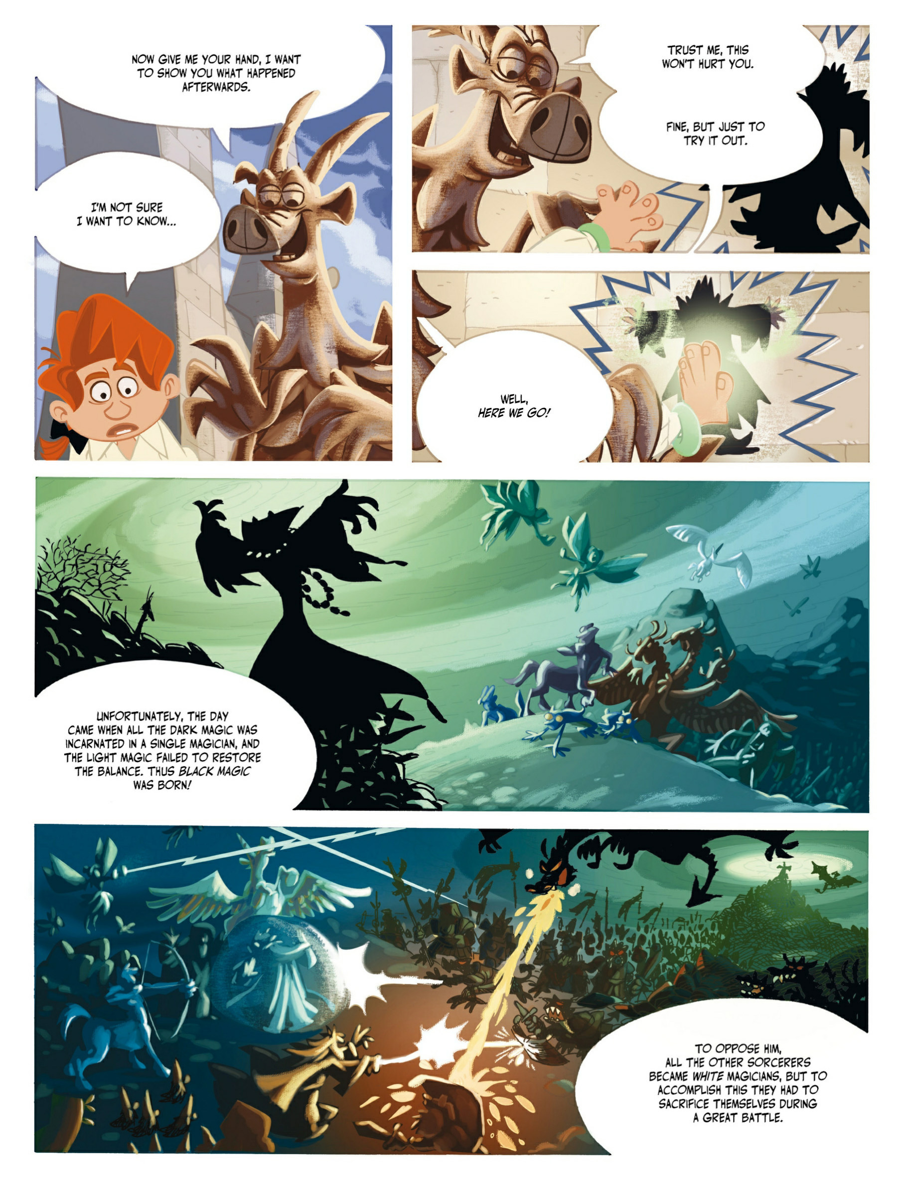 Read online Gregory and the Gargoyles comic -  Issue #2 - 14