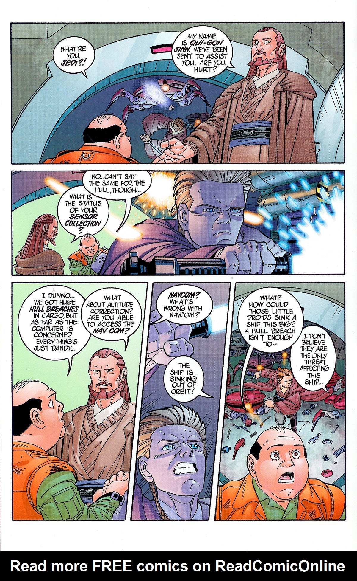 Read online Star Wars: Qui-Gon and Obi-Wan - The Aurorient  Express comic -  Issue #1 - 14