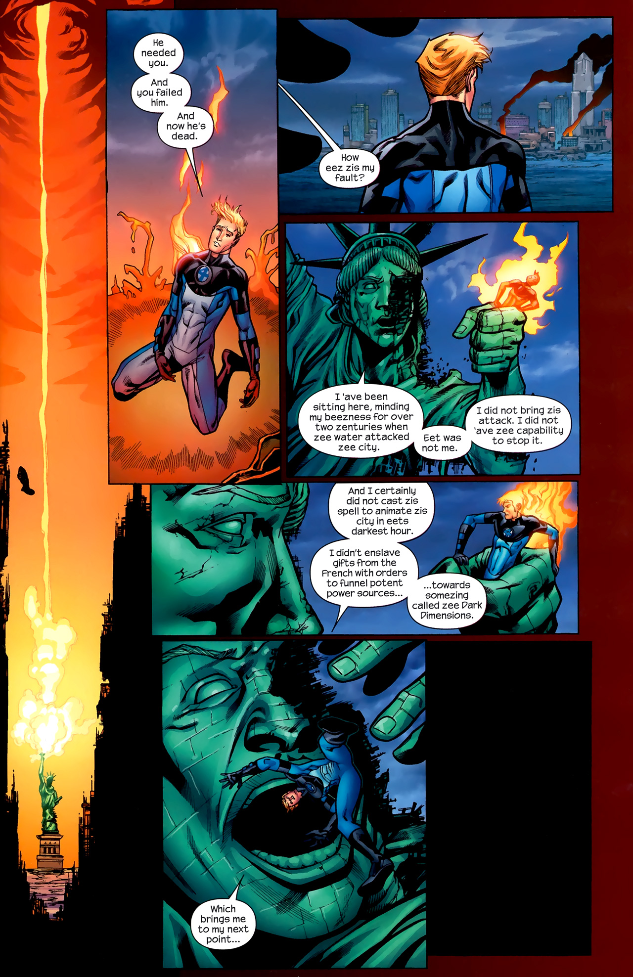 Read online Ultimatum: Fantastic Four Requiem comic -  Issue # Full - 10