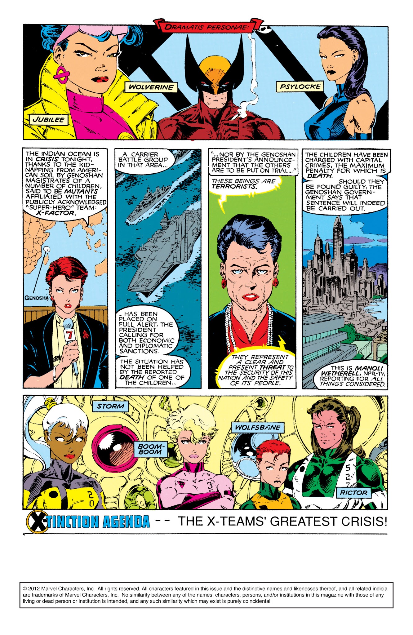 Read online X-Men: X-Tinction Agenda comic -  Issue # TPB - 162