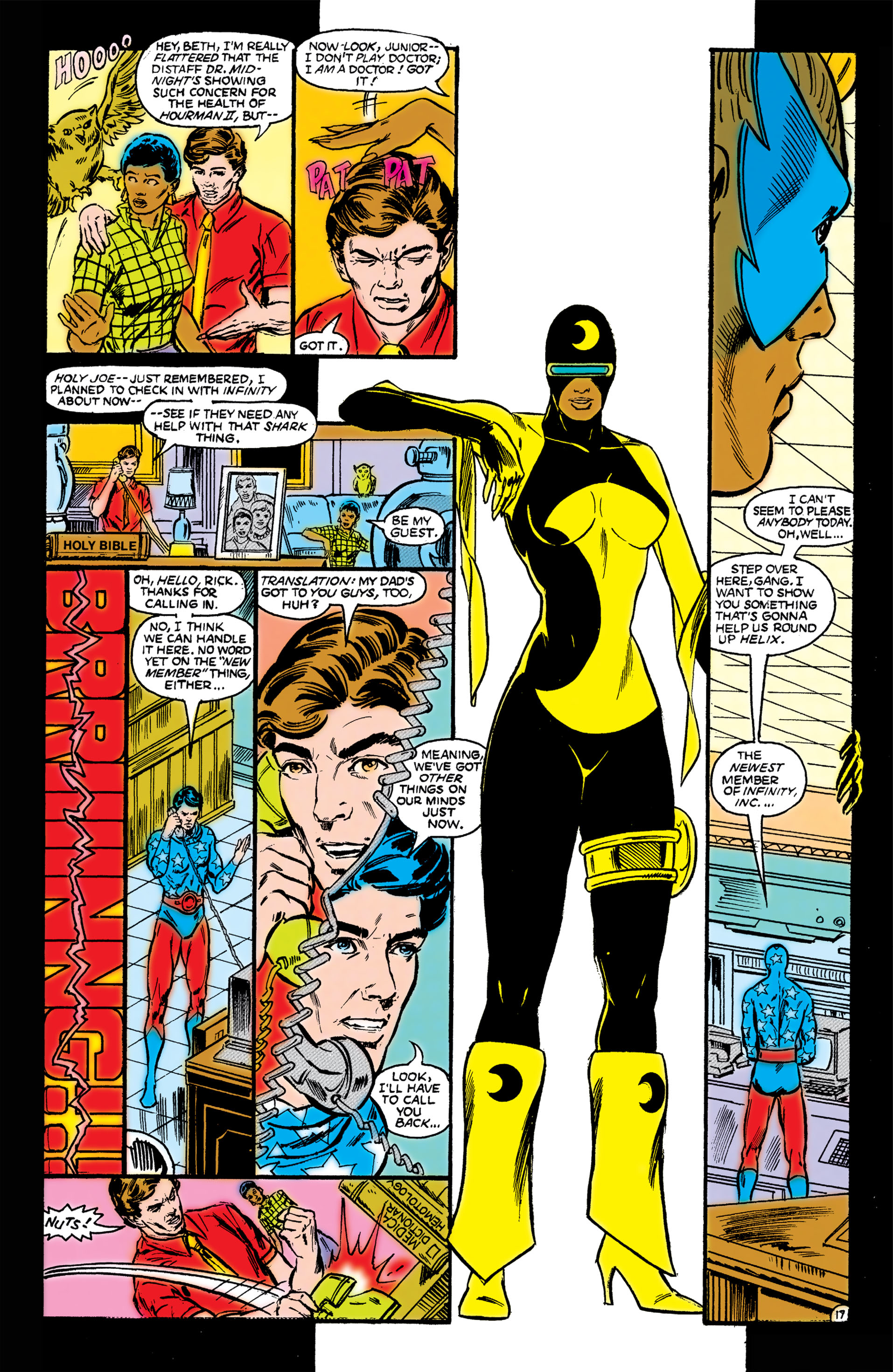 Read online Infinity Inc. (1984) comic -  Issue #28 - 18