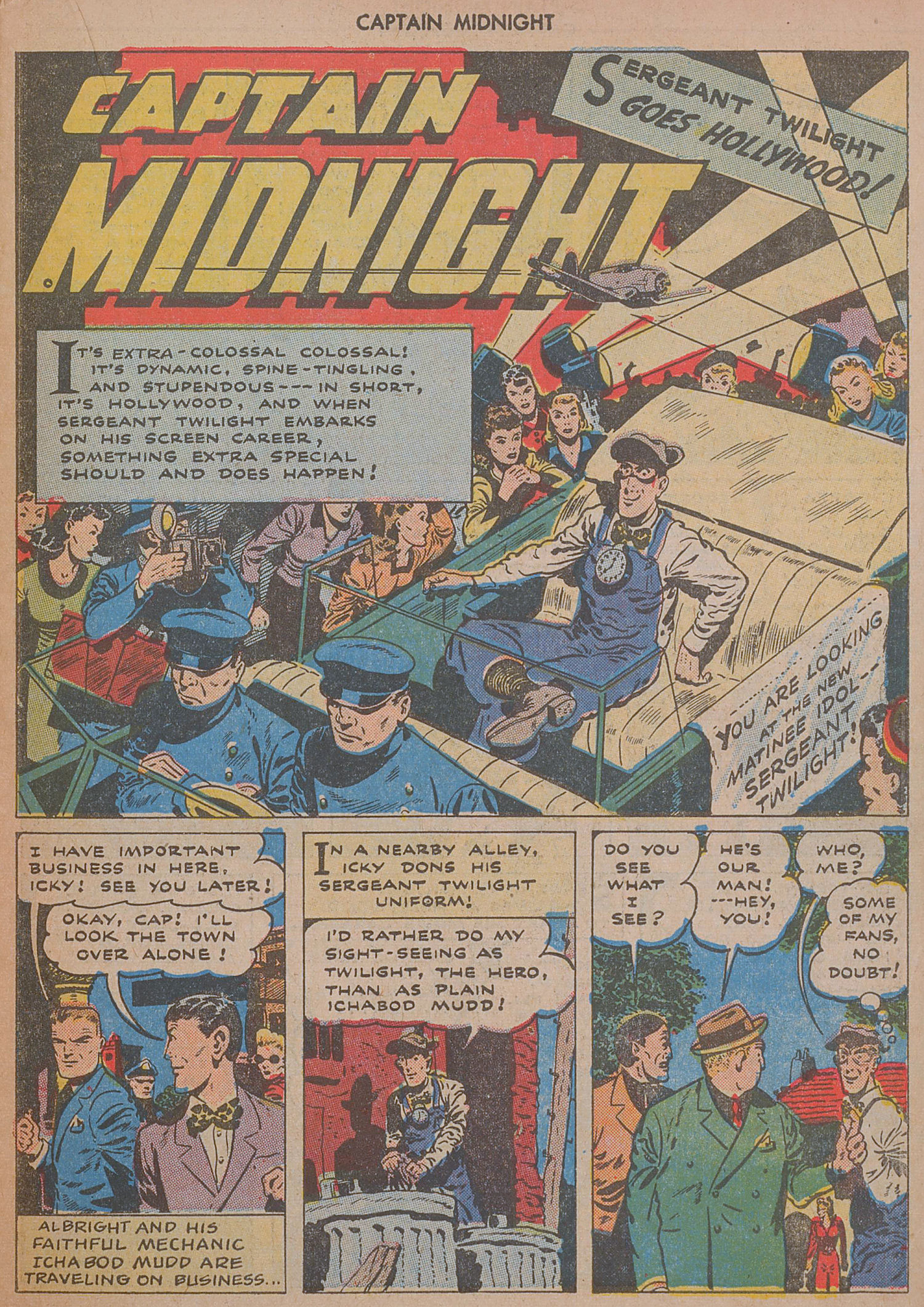 Read online Captain Midnight (1942) comic -  Issue #24 - 15
