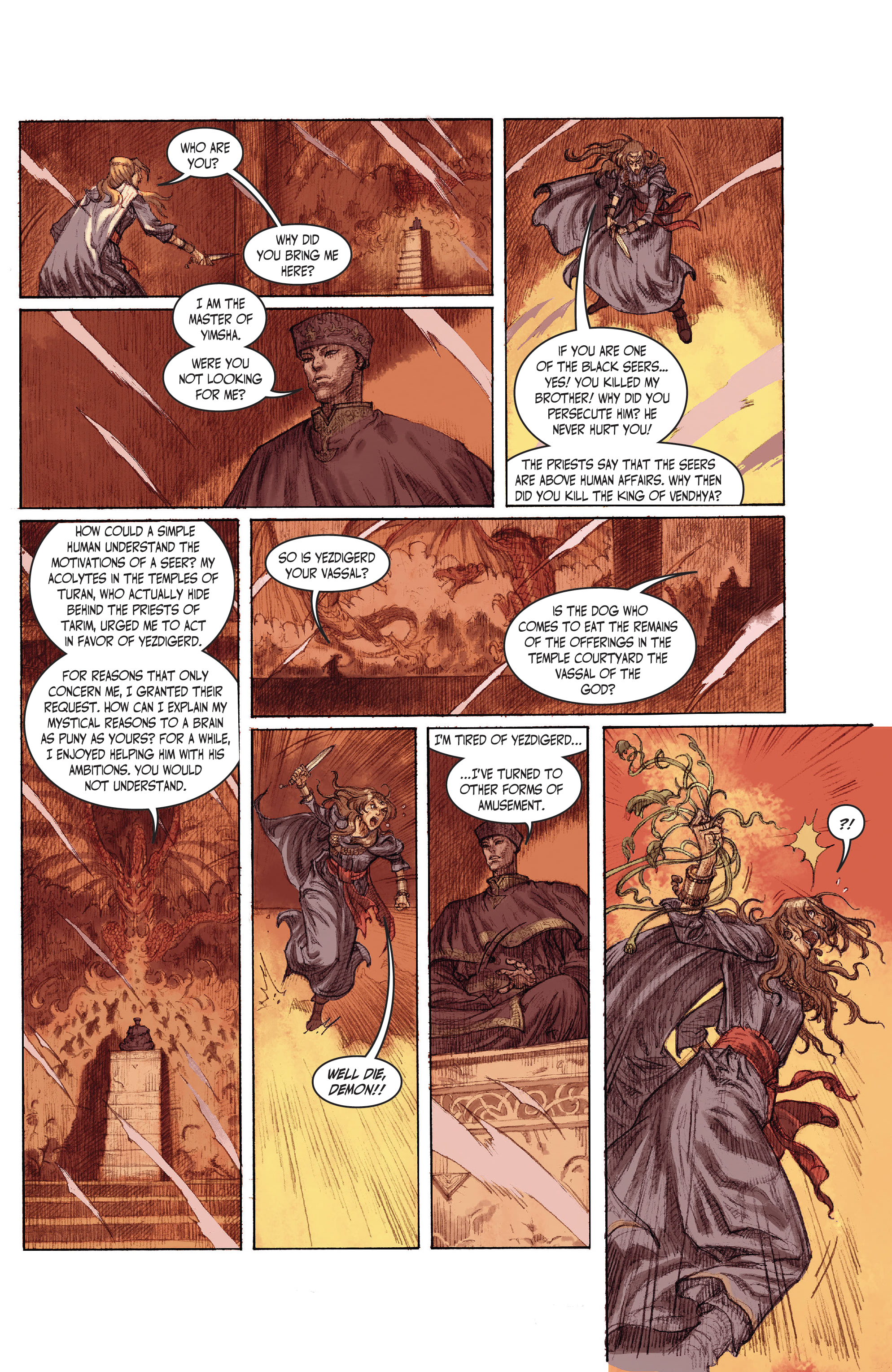 Read online The Cimmerian: People of the Black Circle comic -  Issue #3 - 3