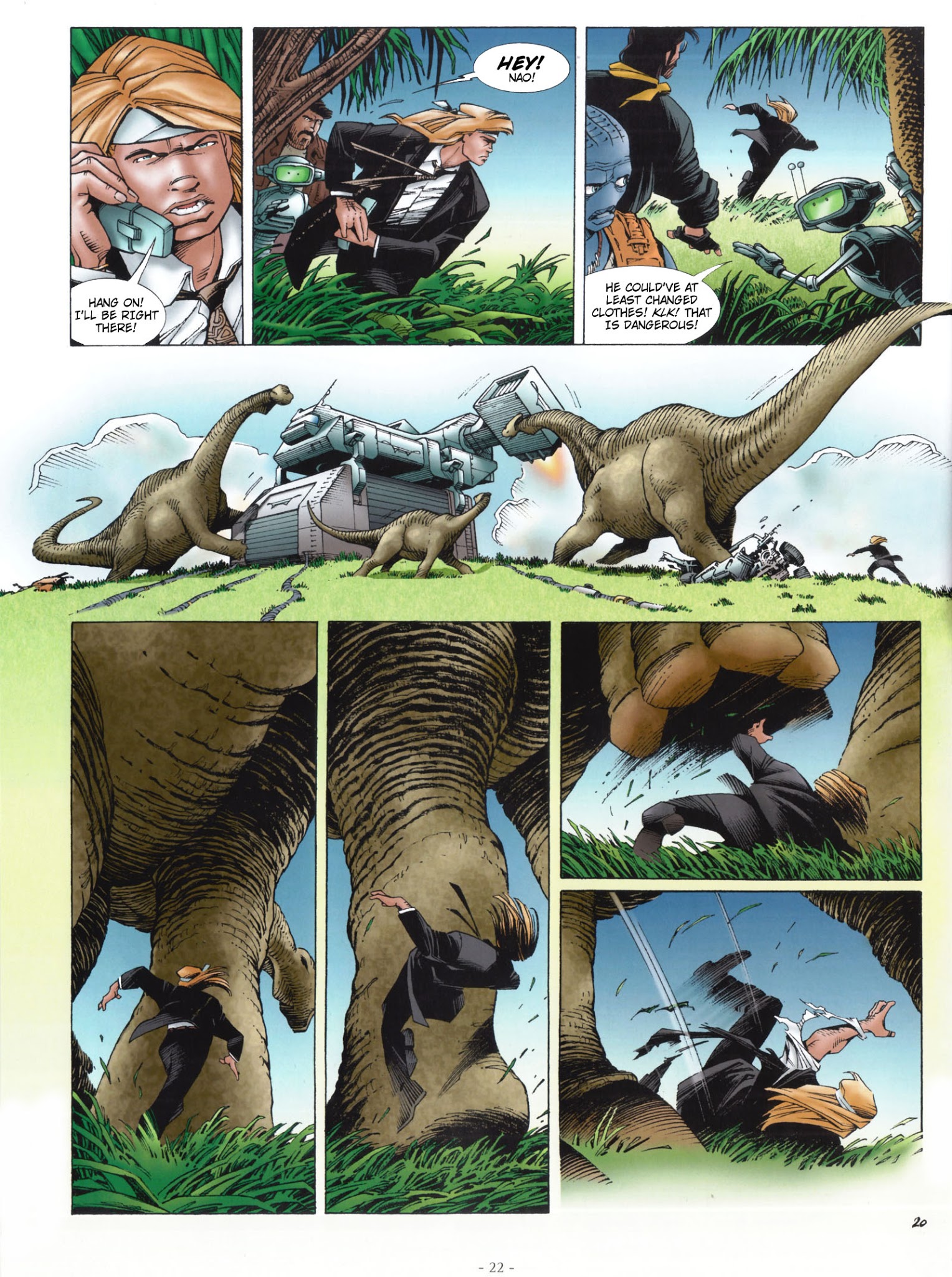 Read online Aquablue comic -  Issue #8 - 22