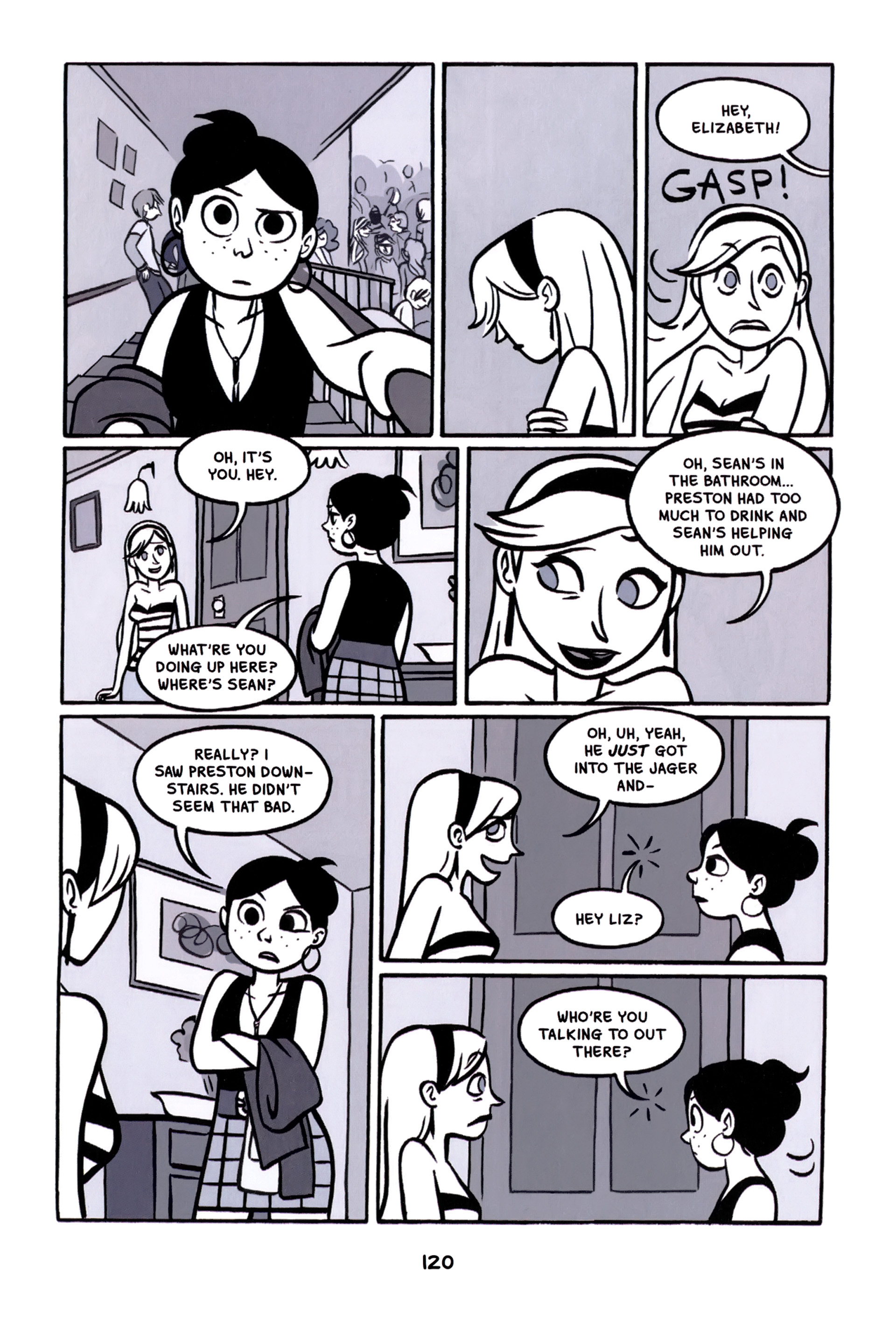Read online Anya's Ghost comic -  Issue #1 - 121