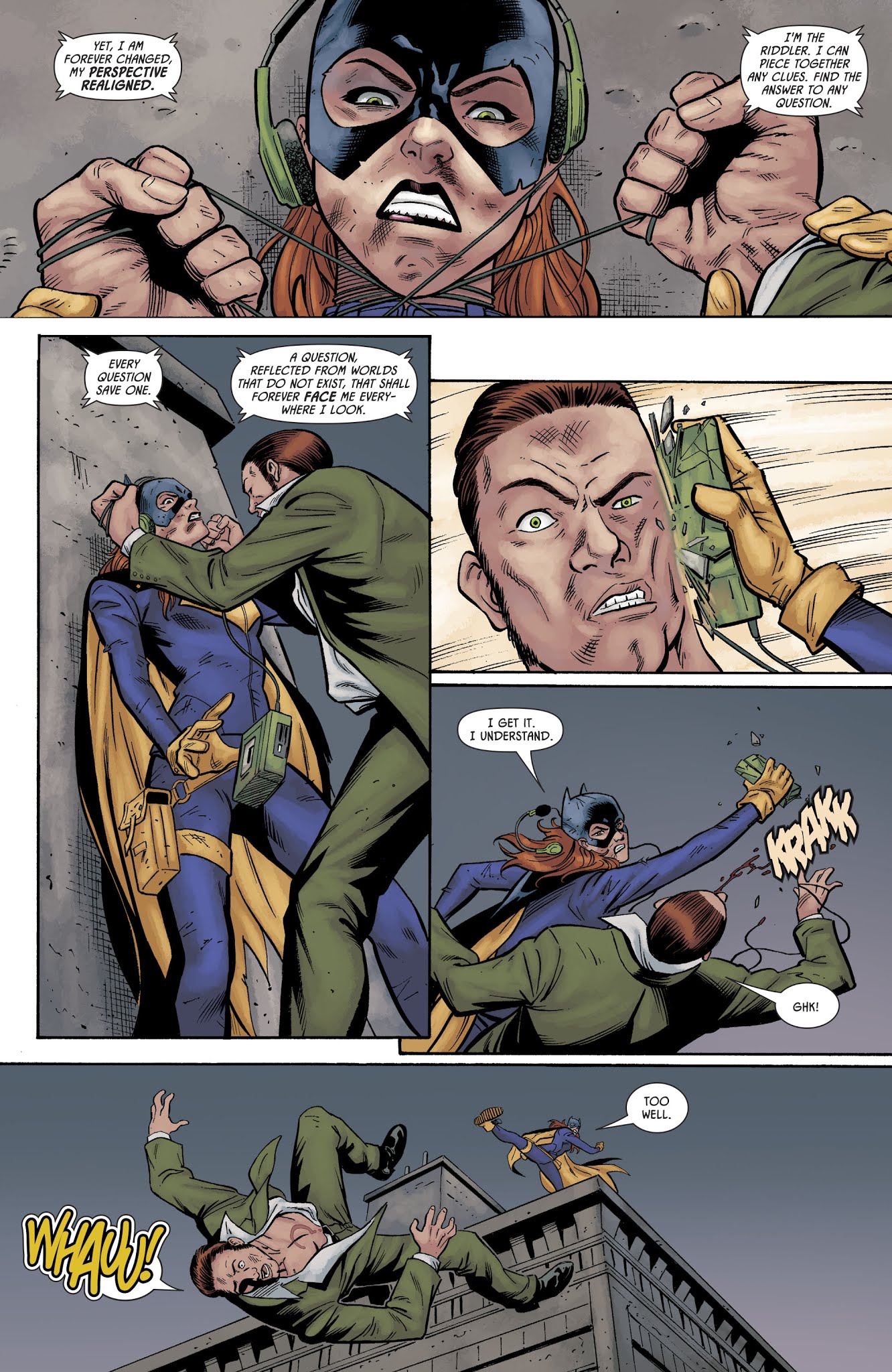 Read online Batman: Prelude to the Wedding: Batgirl vs. Riddler comic -  Issue # Full - 19