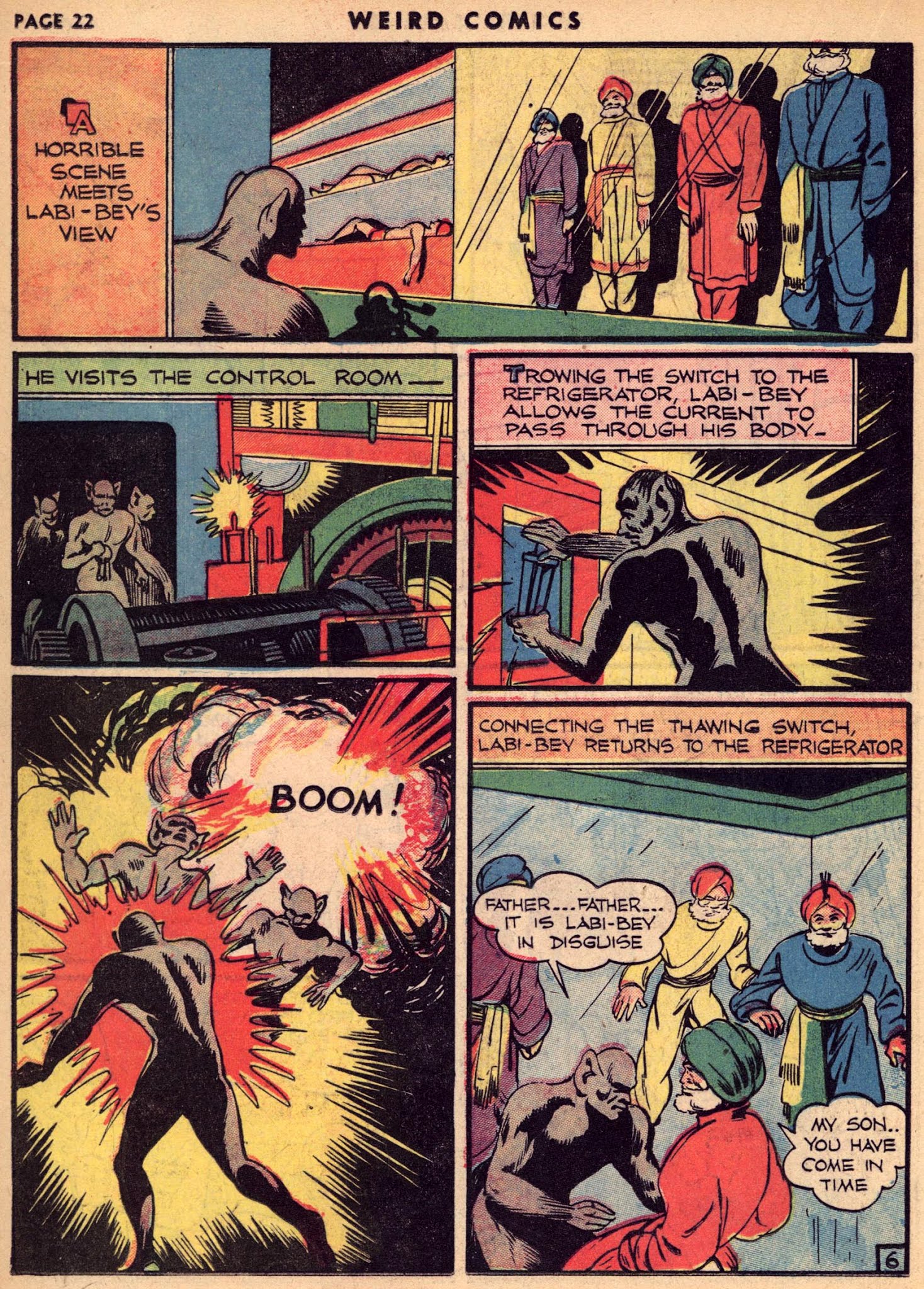 Read online Weird Comics comic -  Issue #5 - 24