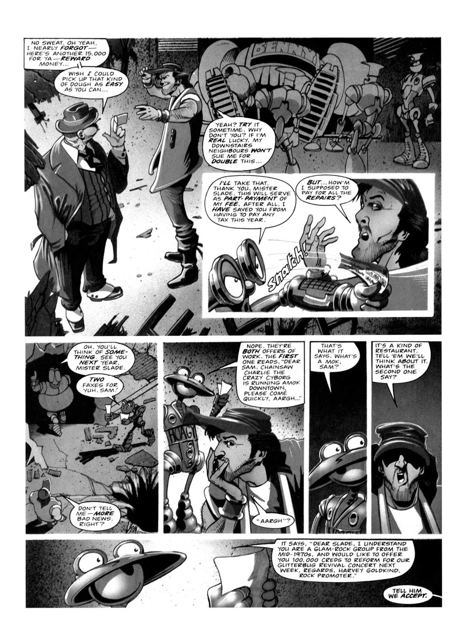 Read online Robo-Hunter: The Droid Files comic -  Issue # TPB 2 - 387