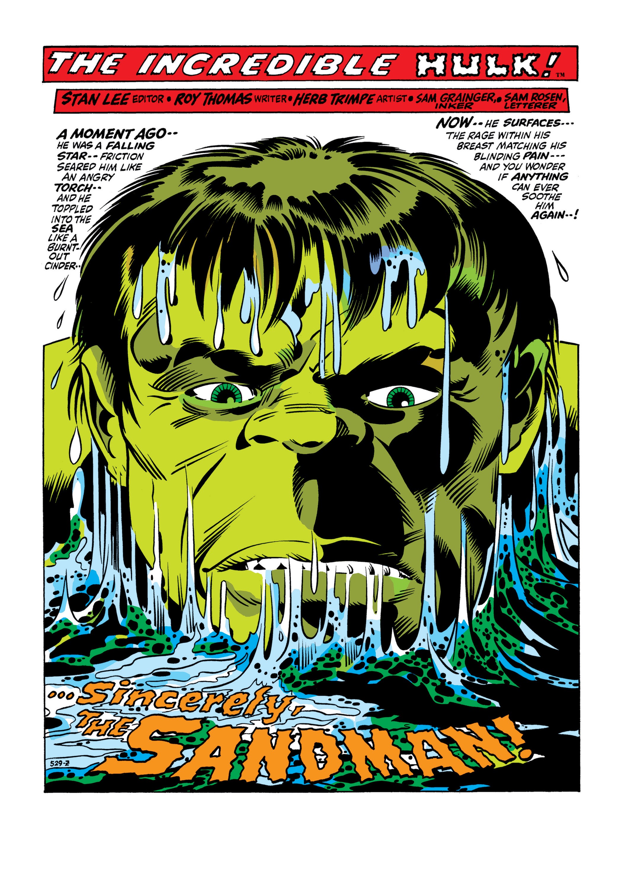 Read online Marvel Masterworks: The Incredible Hulk comic -  Issue # TPB 7 (Part 1) - 68