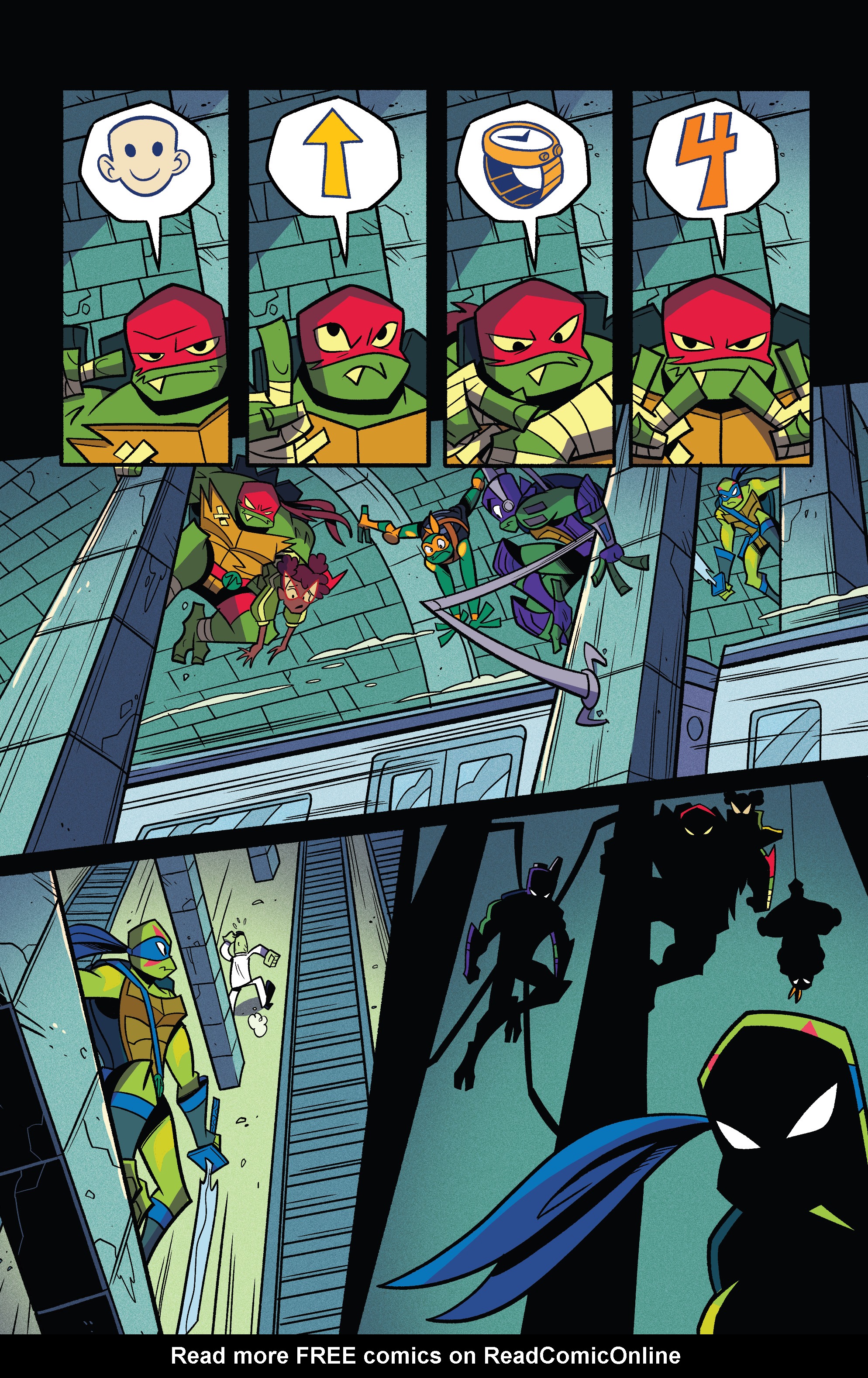 Read online Rise of the Teenage Mutant Ninja Turtles: Sound Off! comic -  Issue #3 - 17