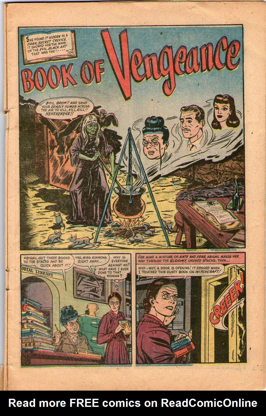 Read online Chamber of Chills (1951) comic -  Issue #24 - 27