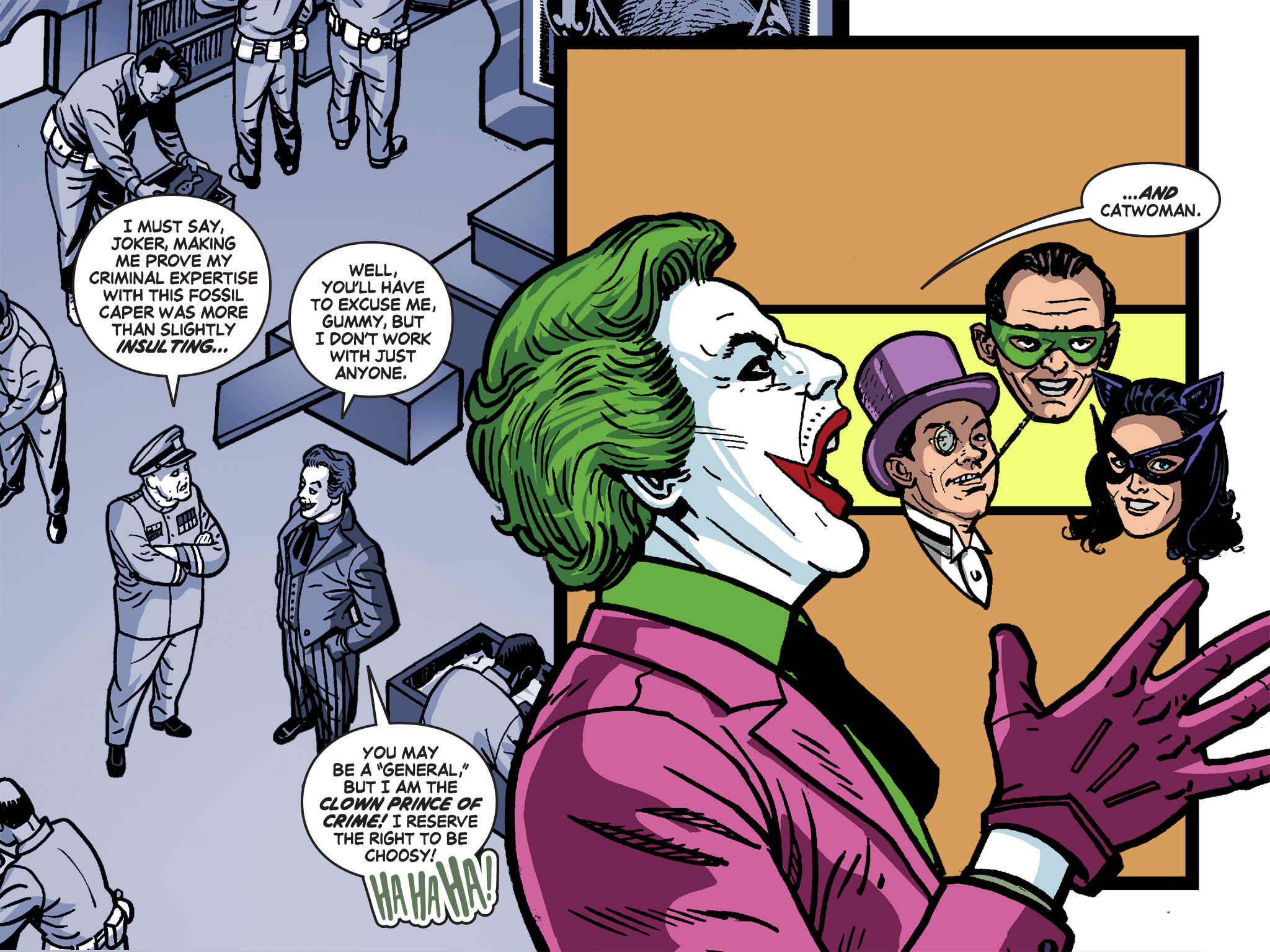 Read online Batman '66 Meets the Green Hornet [II] comic -  Issue #4 - 7