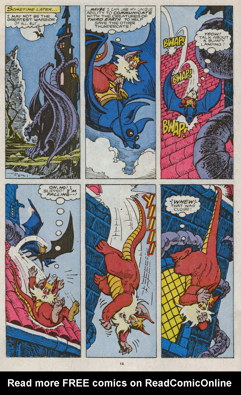 Read online ThunderCats (1985) comic -  Issue #13 - 20
