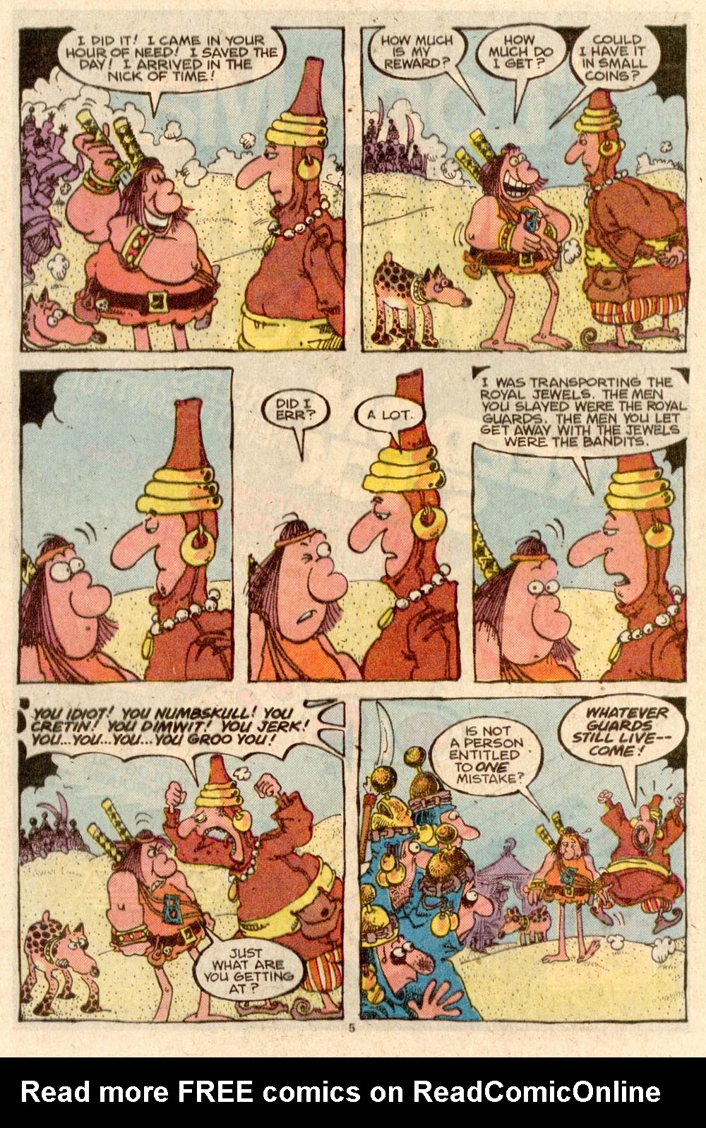 Read online Sergio Aragonés Groo the Wanderer comic -  Issue #44 - 5