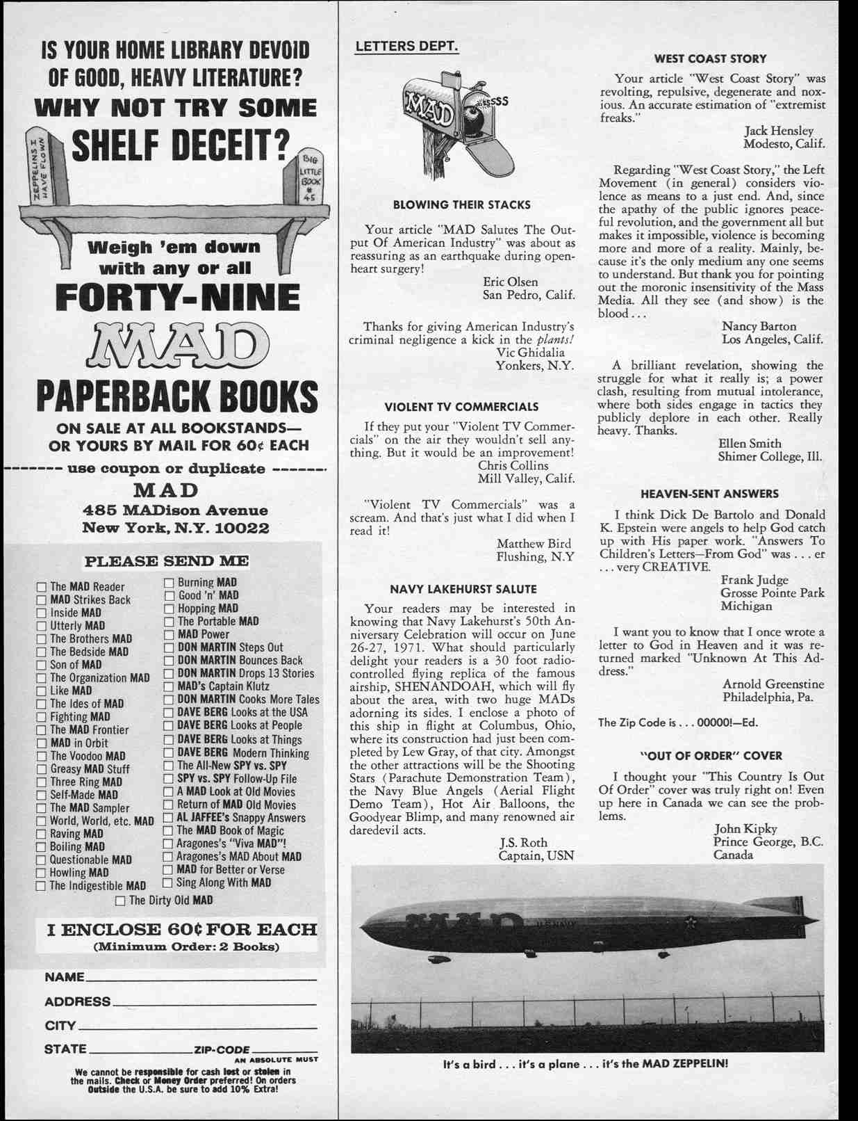 Read online MAD comic -  Issue #144 - 4