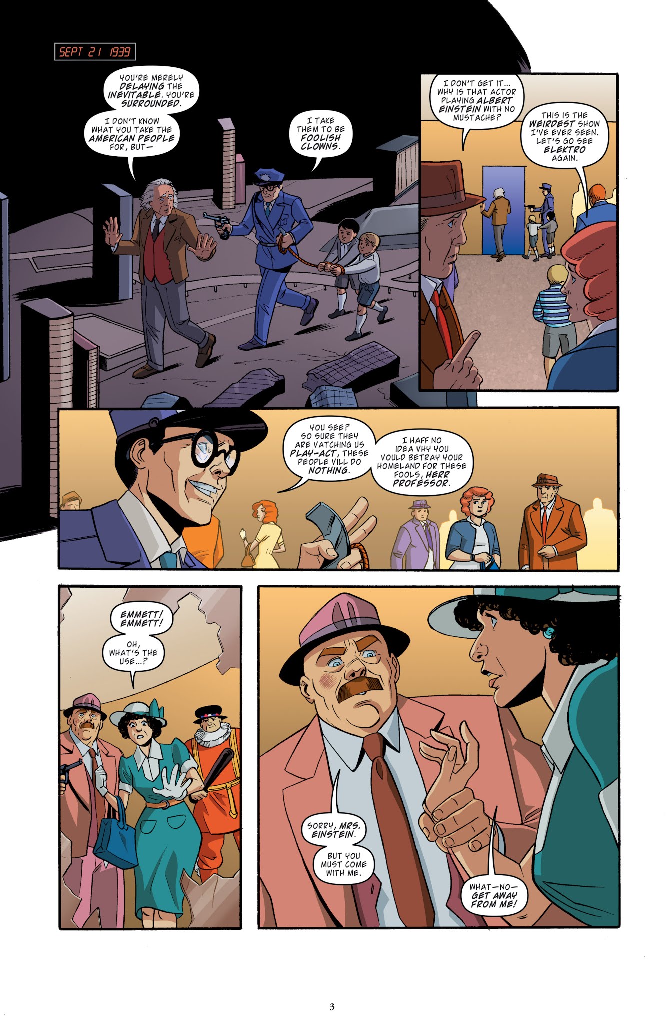 Read online Back to the Future: Tales from the Time Train comic -  Issue #6 - 5