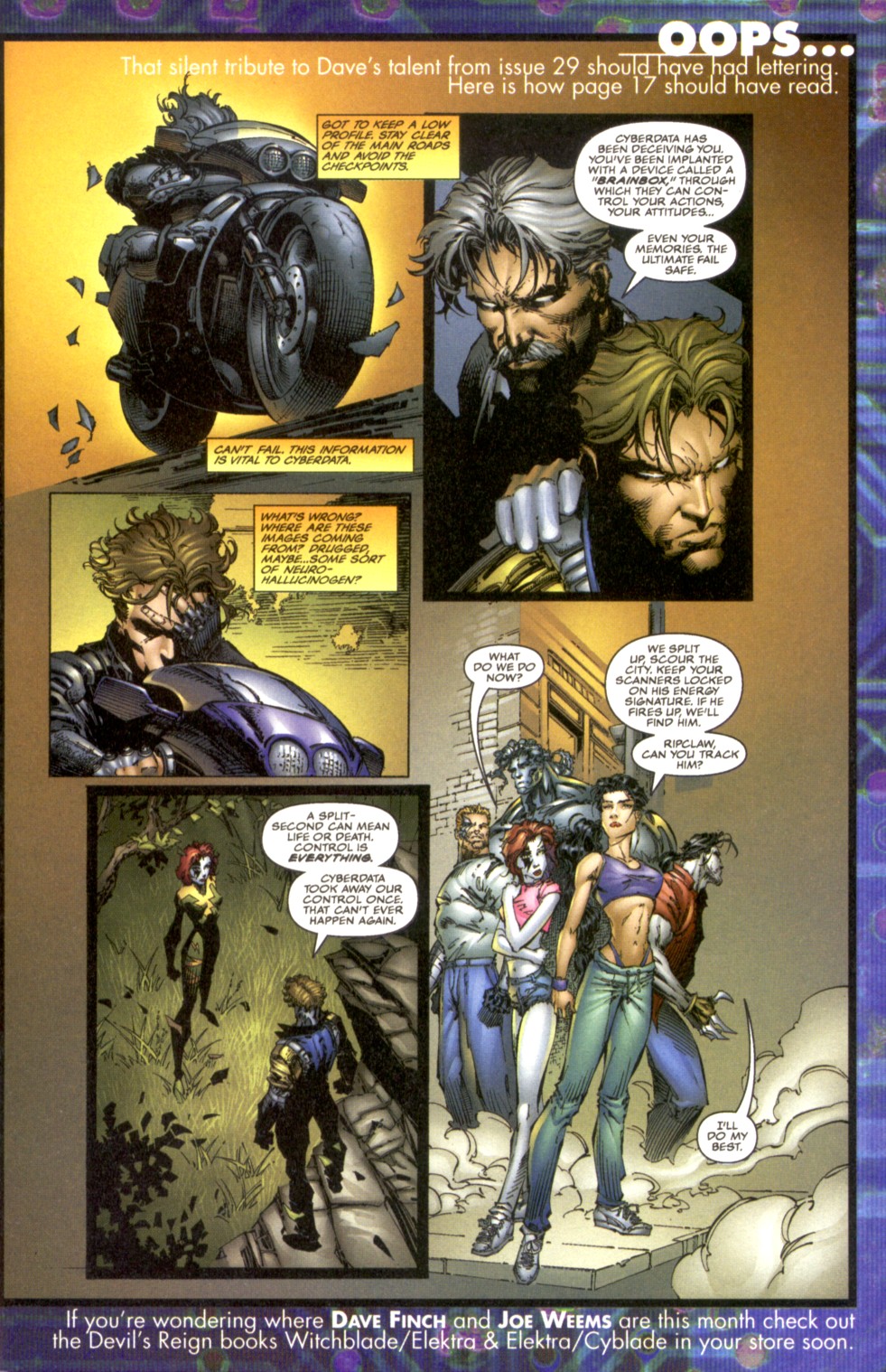 Read online Cyberforce (1993) comic -  Issue #20 - 24