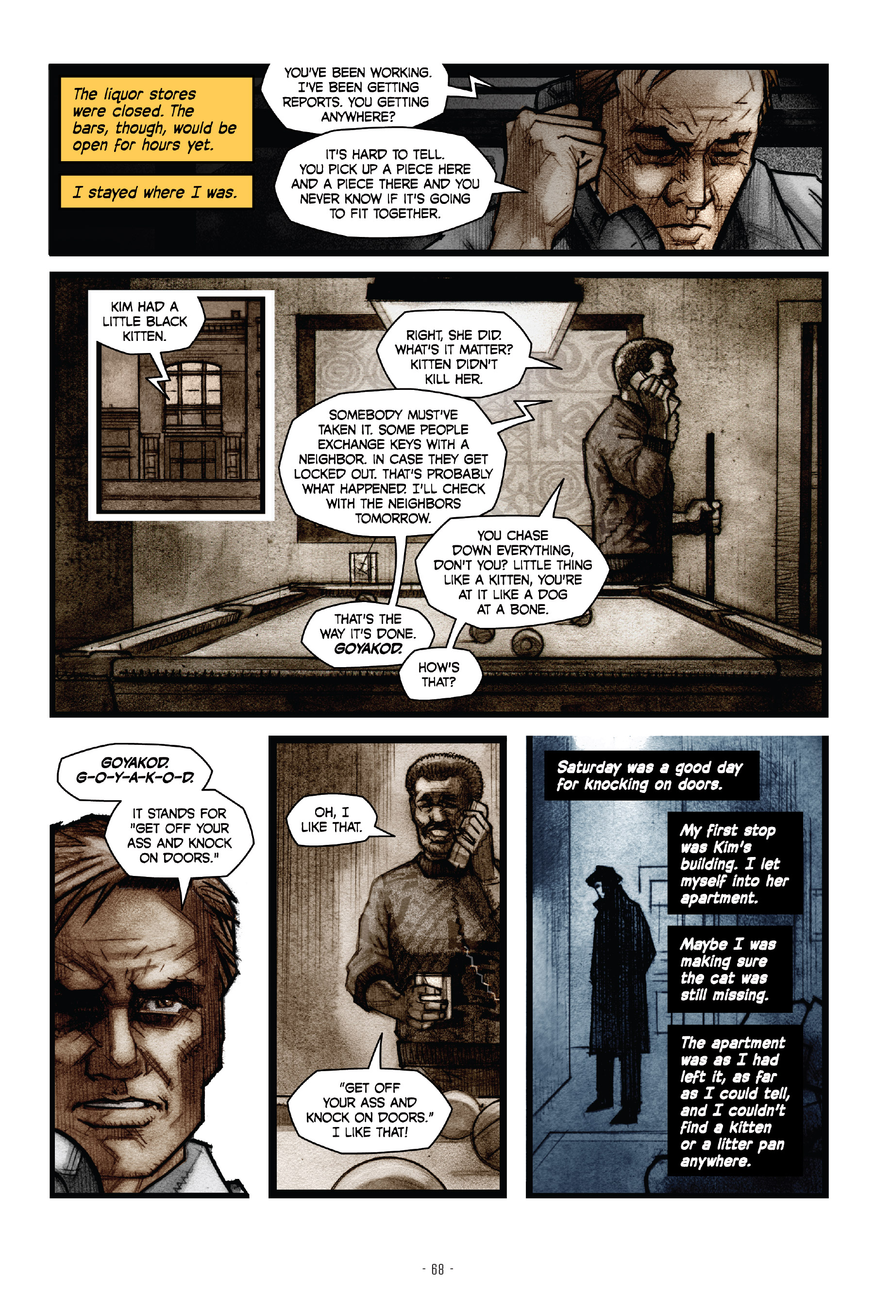 Read online Eight Million Ways To Die comic -  Issue # TPB - 67
