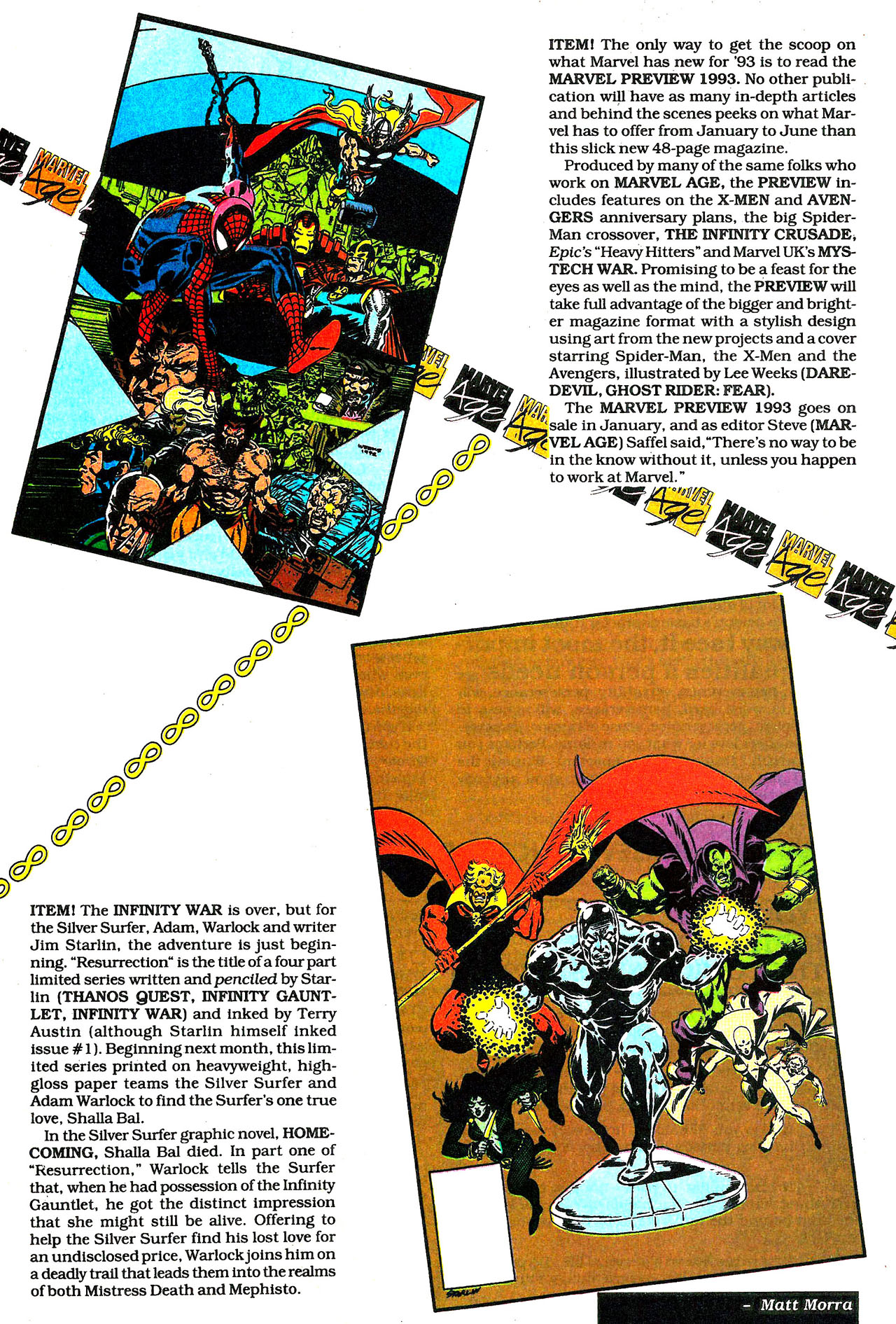 Read online Marvel Age comic -  Issue #121 - 5