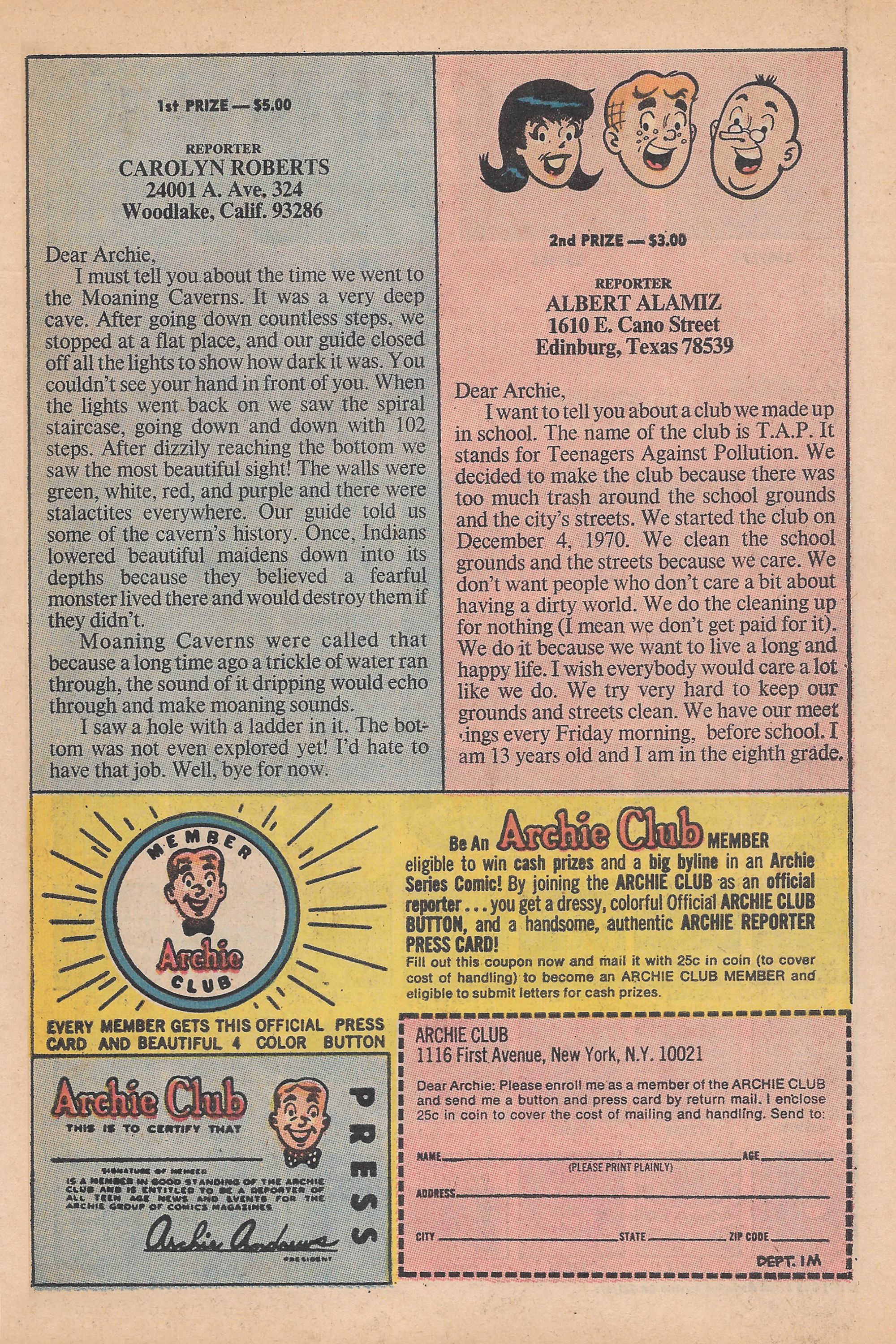 Read online Pep Comics comic -  Issue #255 - 27