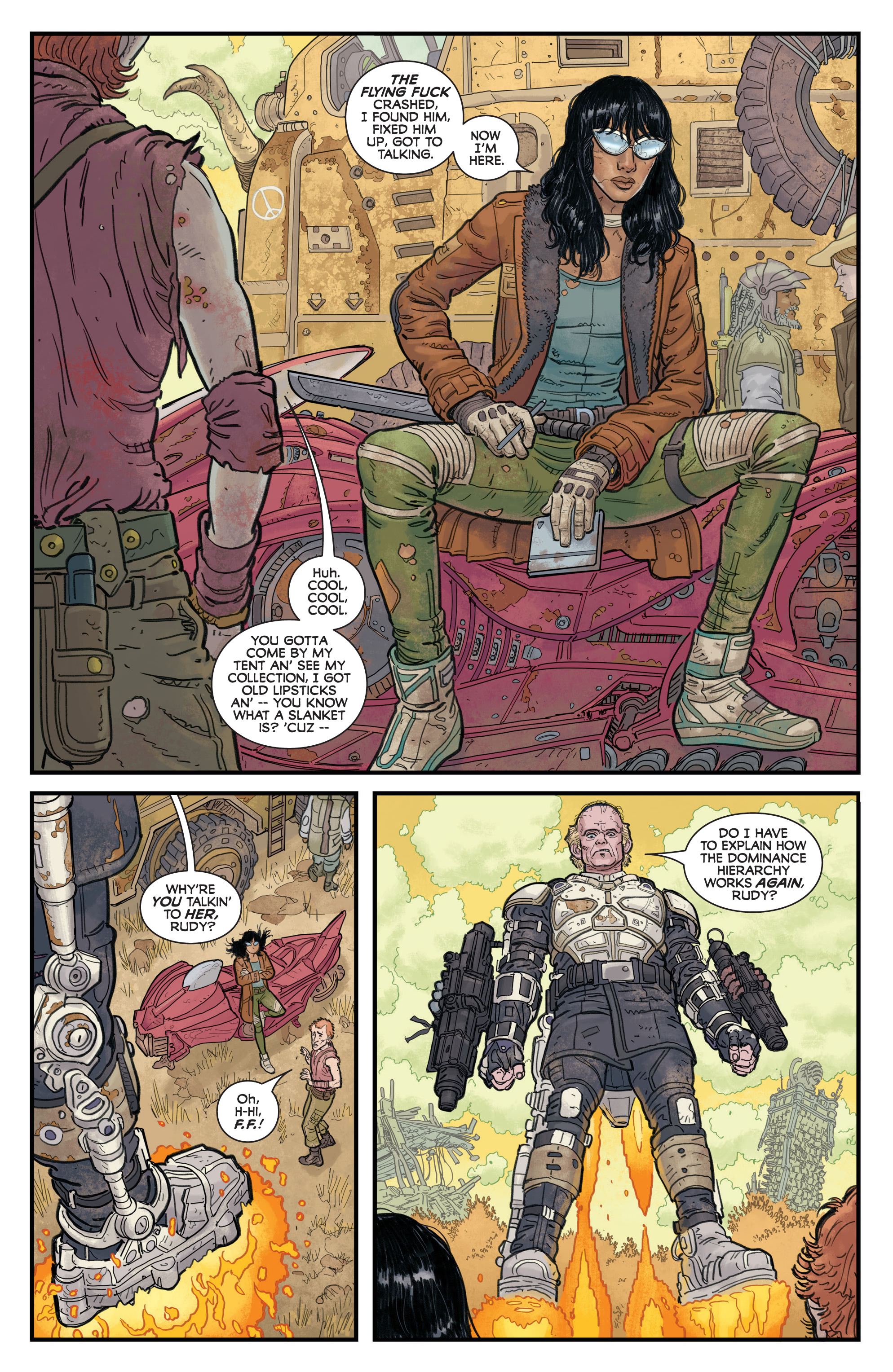 Read online Post Americana comic -  Issue #1 - 12